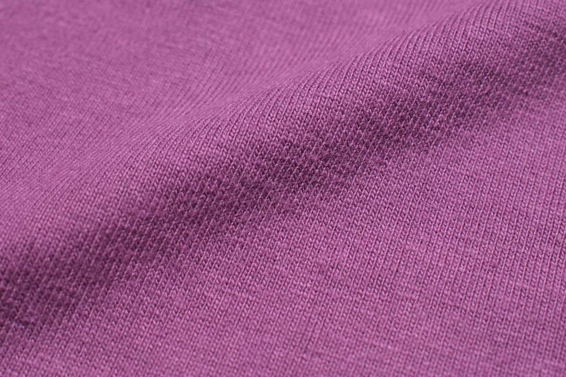 The Flat Head 24 Version 9oz Loopwheeled Plain Tee (Purple)