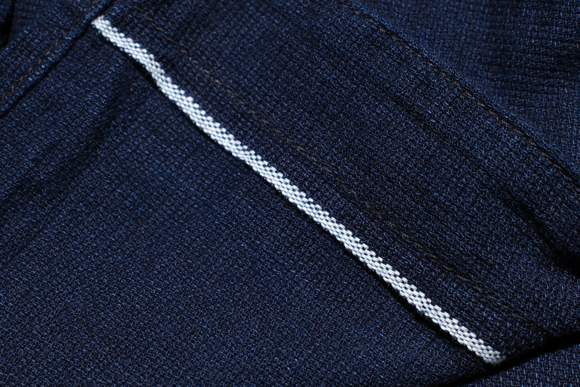 The Flat Head Indigo Dyed Selvage Dobby Western Shirt