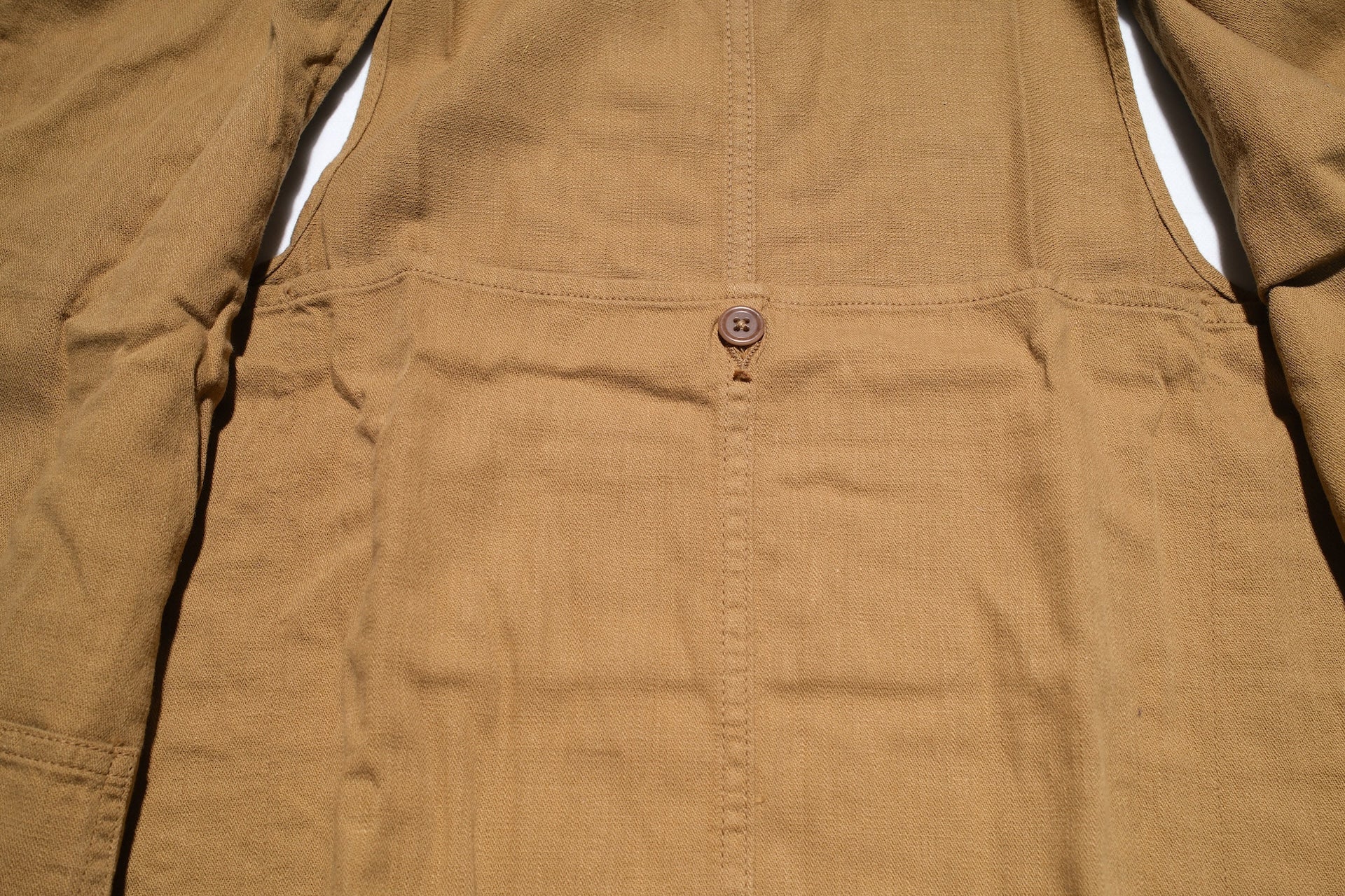 Warehouse Co Lightweight Selvage Dobby Fishing Vest (Brown)