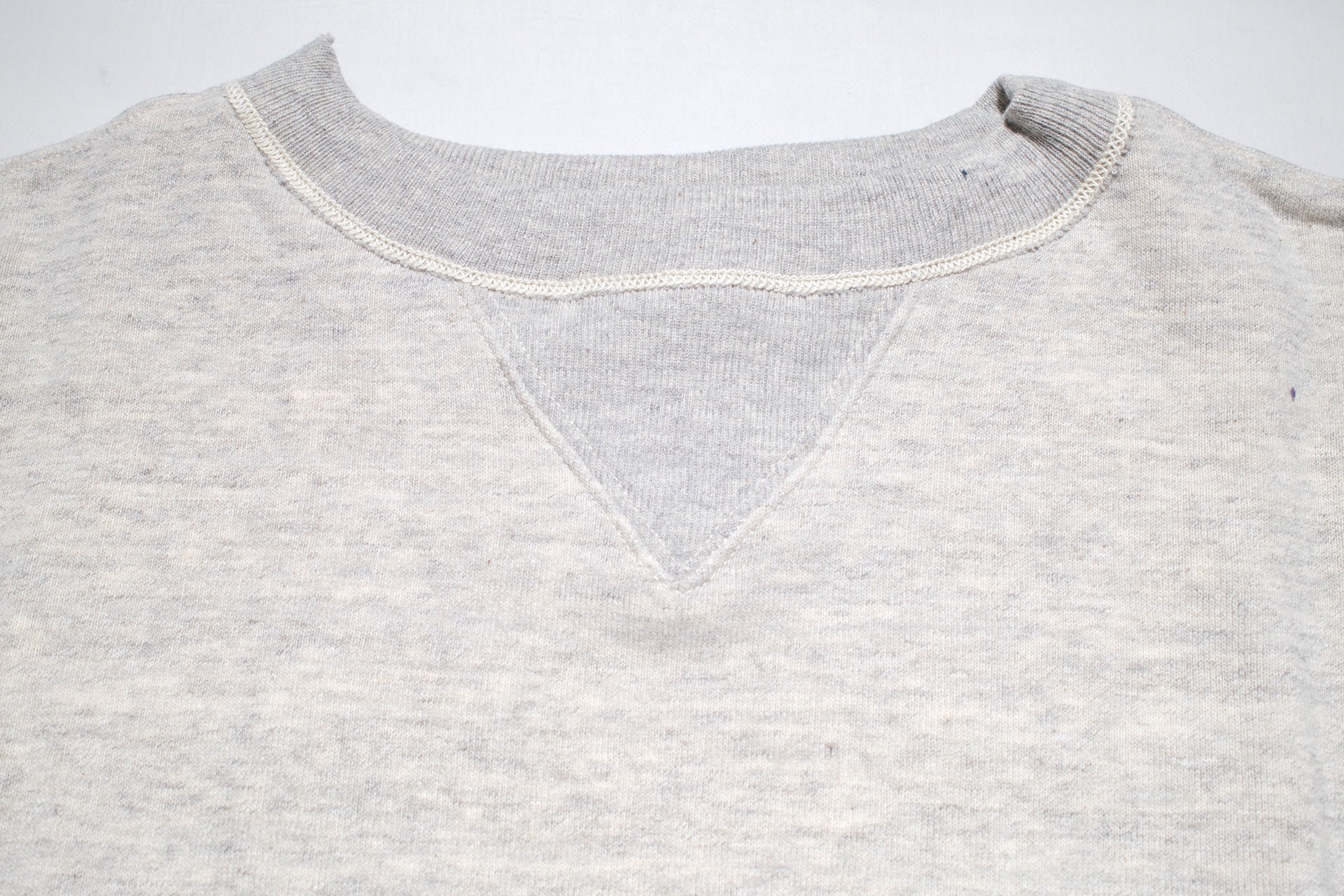 John Gluckow X Warehouse Co. 10oz Loopwheeled "Naval Training" Sweatshirt (Oatmeal)