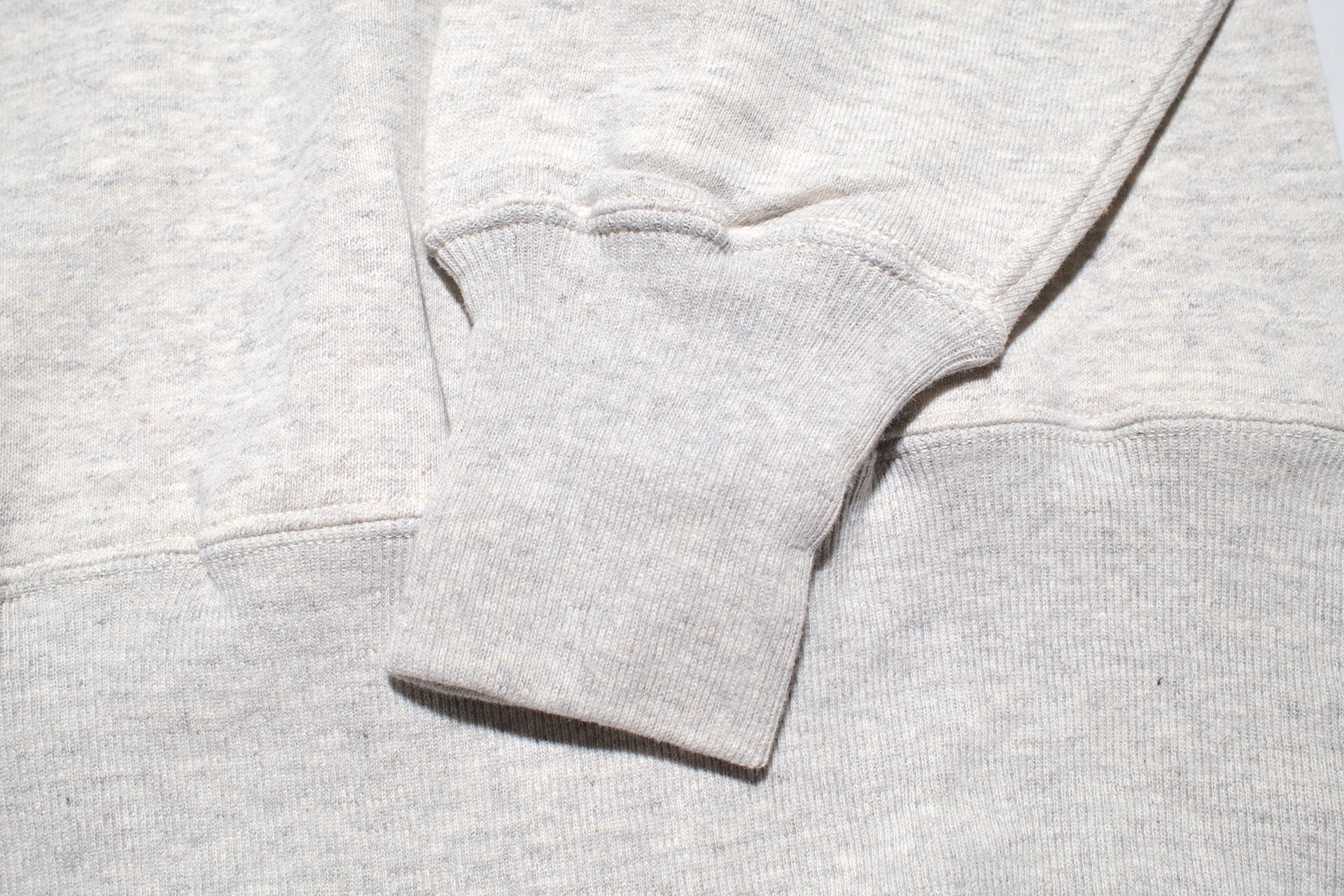 John Gluckow X Warehouse Co. 10oz Loopwheeled "Naval Training" Sweatshirt (Oatmeal)