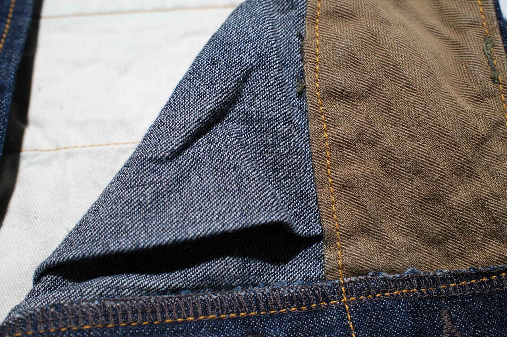 Freewheelers 10.5oz Weapon Denim "S-8 Aviators' Trousers" (Indigo)