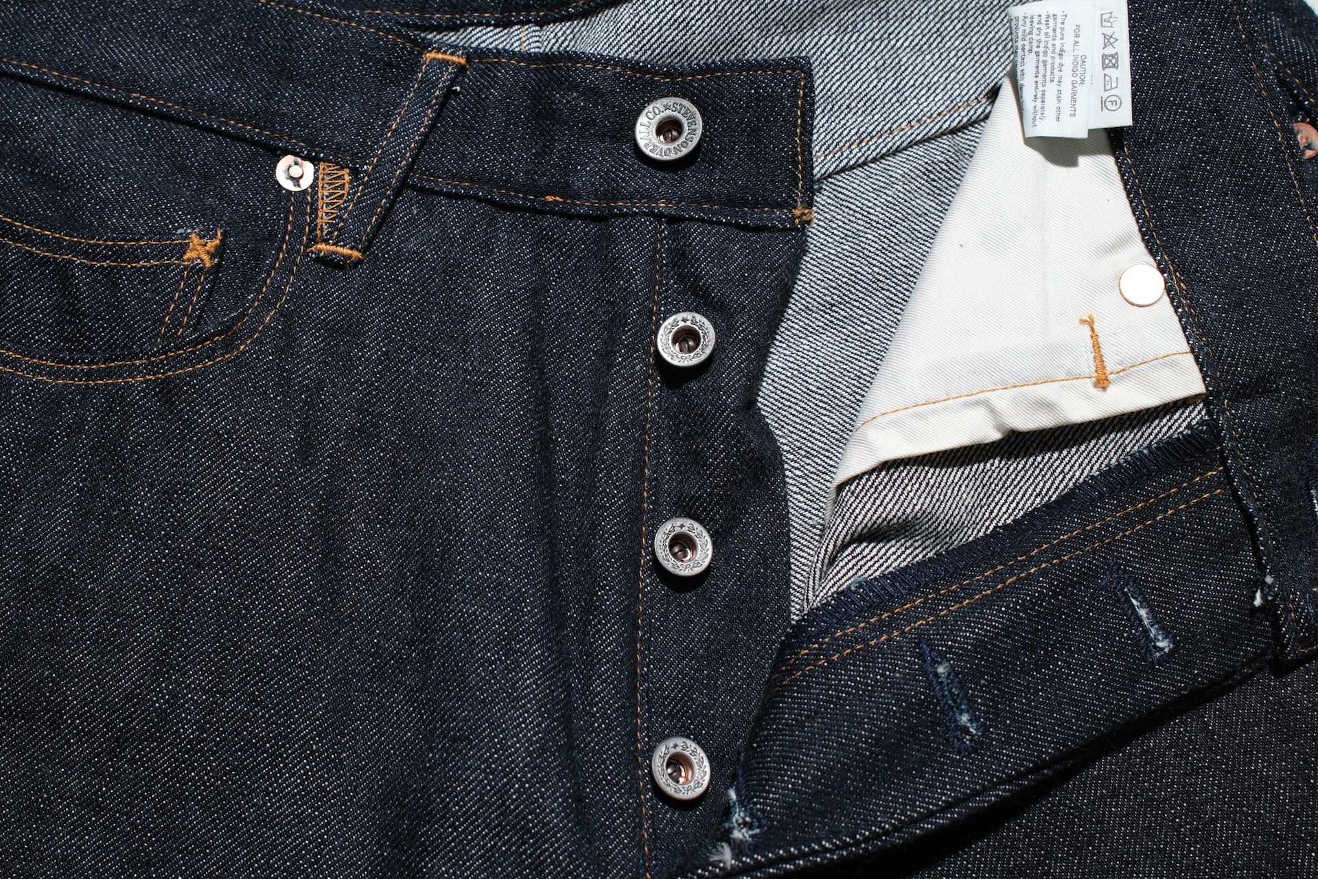 Stevenson Overall Co. 13.5oz Indigo Dyed "Encinitas" 150-RXX Denim (Regular Straight Fit)