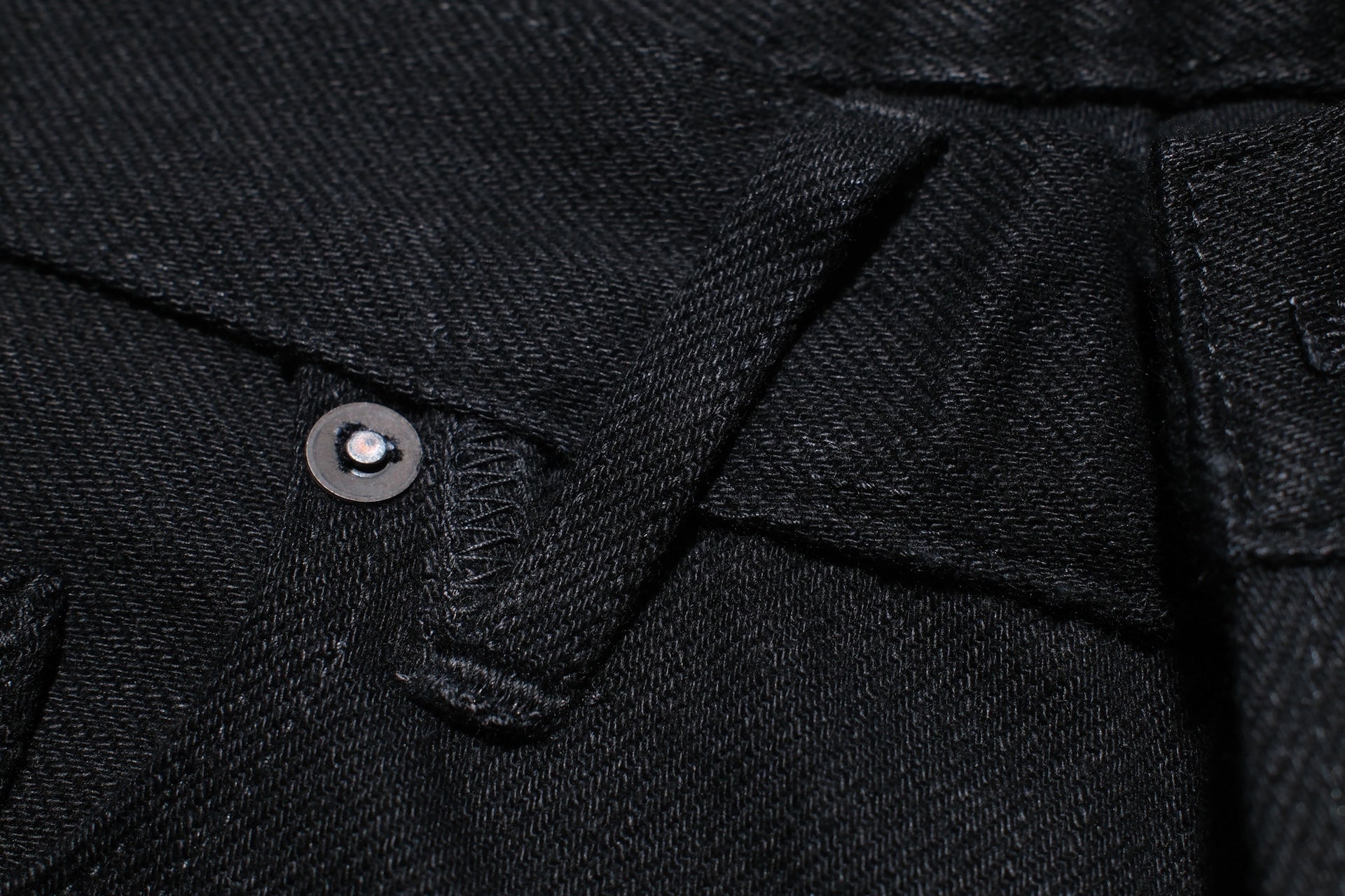Stevenson Overall Co. 12.5oz Solid Black "Encinitas" 150-RXS Denim (Regular Straight Fit)