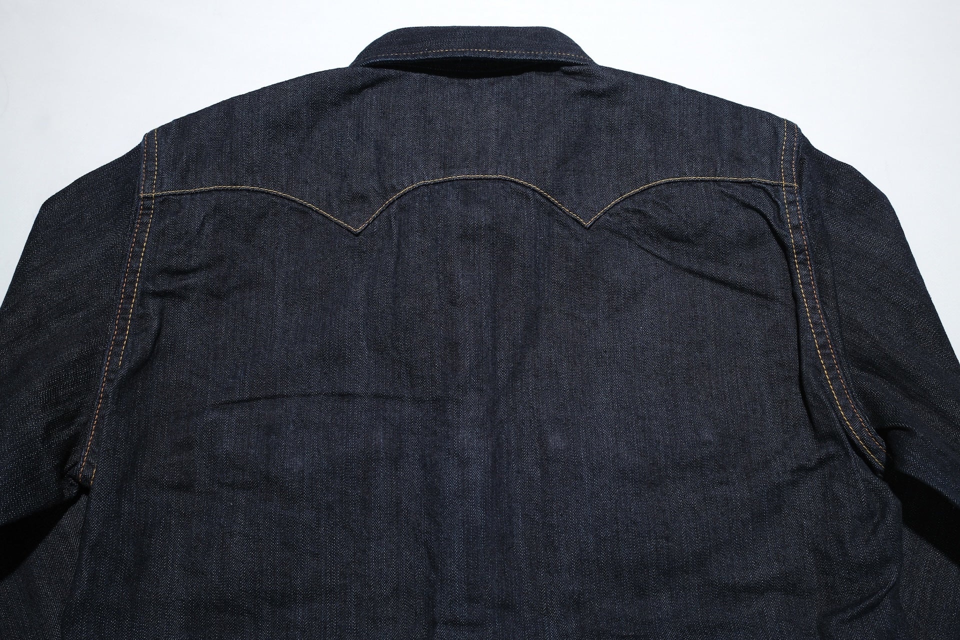 The Flat Head 10oz "Type 2" Indigo Dyed Denim Western Shirt