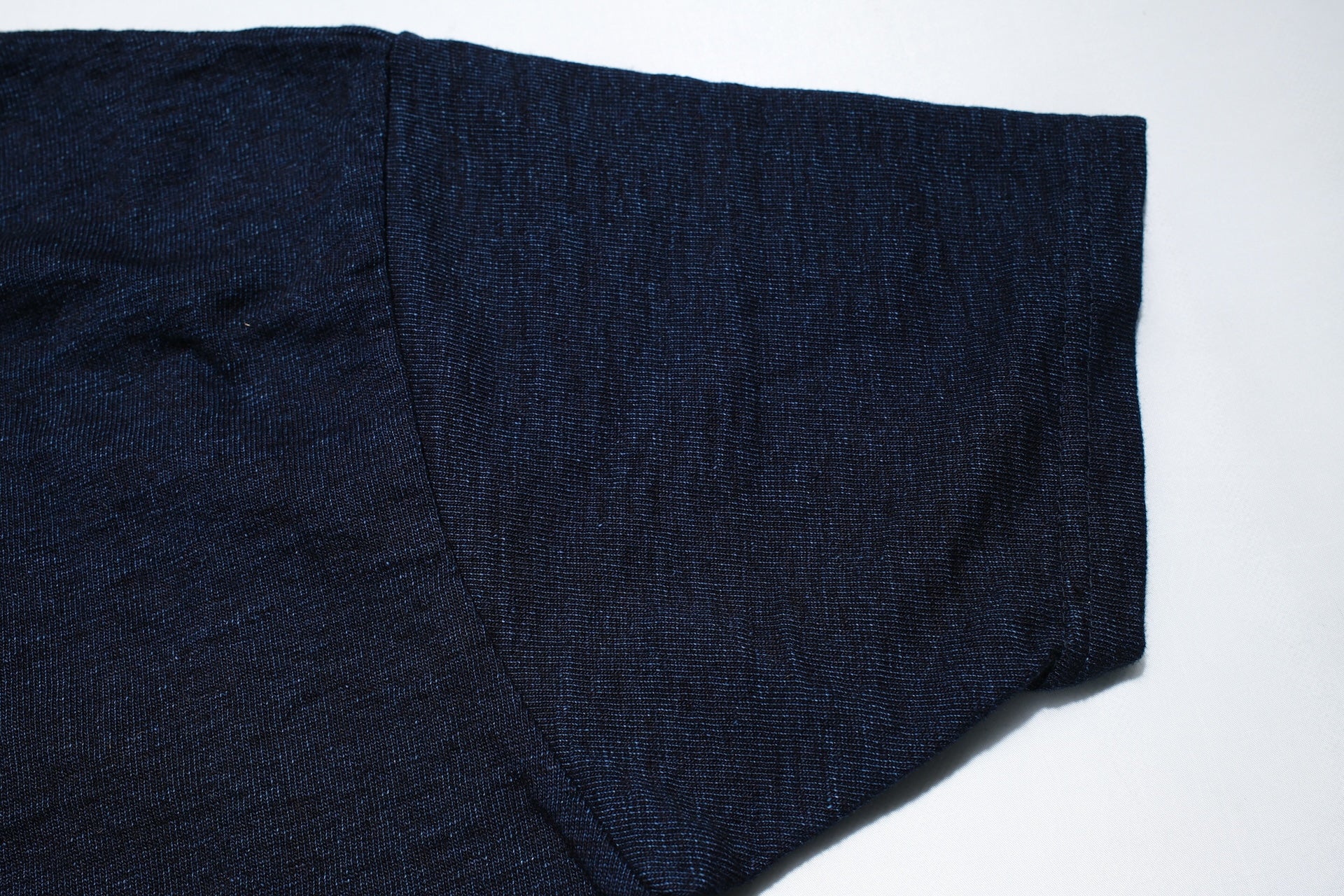 UES 11oz “NO.7 Silky-Smooth” Ultra-Heavyweight Henley Tee (Grand Indigo)