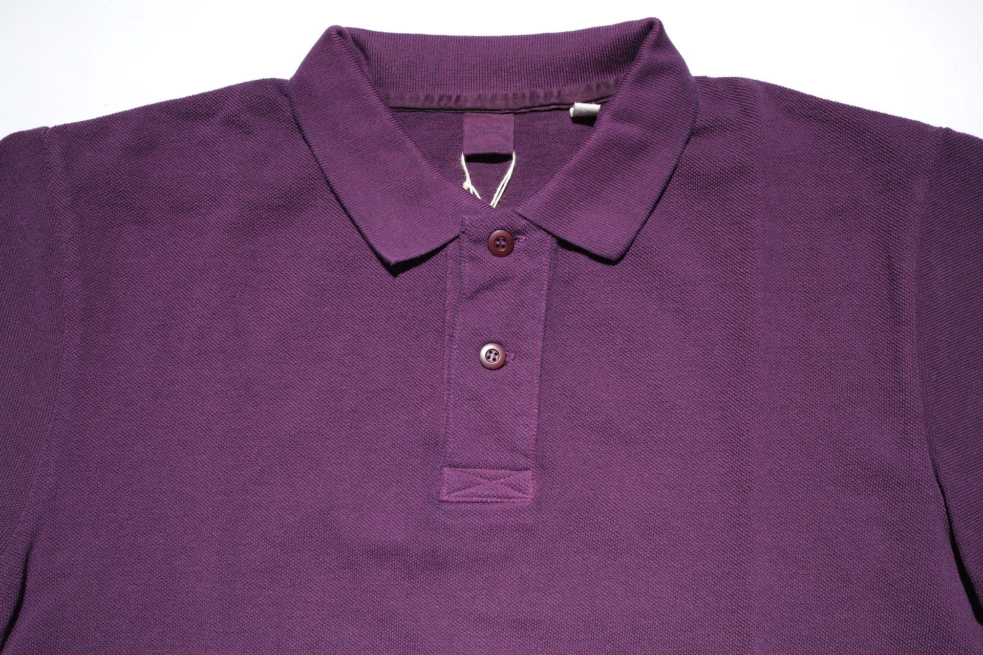 UES Ultra-Heavyweight Slubby Polo Shirt (Purple)