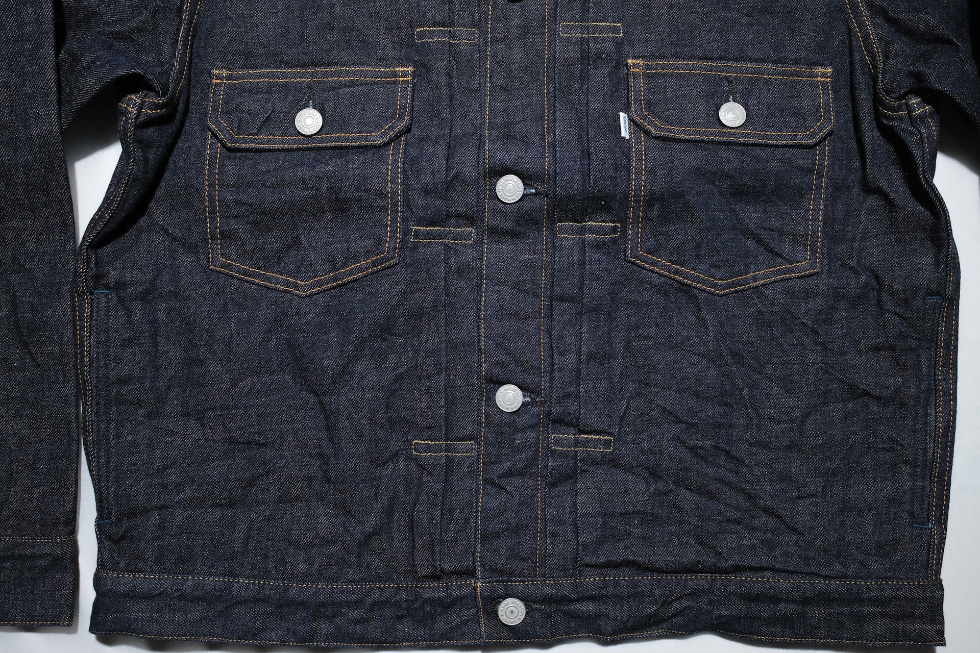 Omoto Denim 13.5oz Indigo Dyed “Ultimate-Comfort” Modified Type 2 Denim Jacket