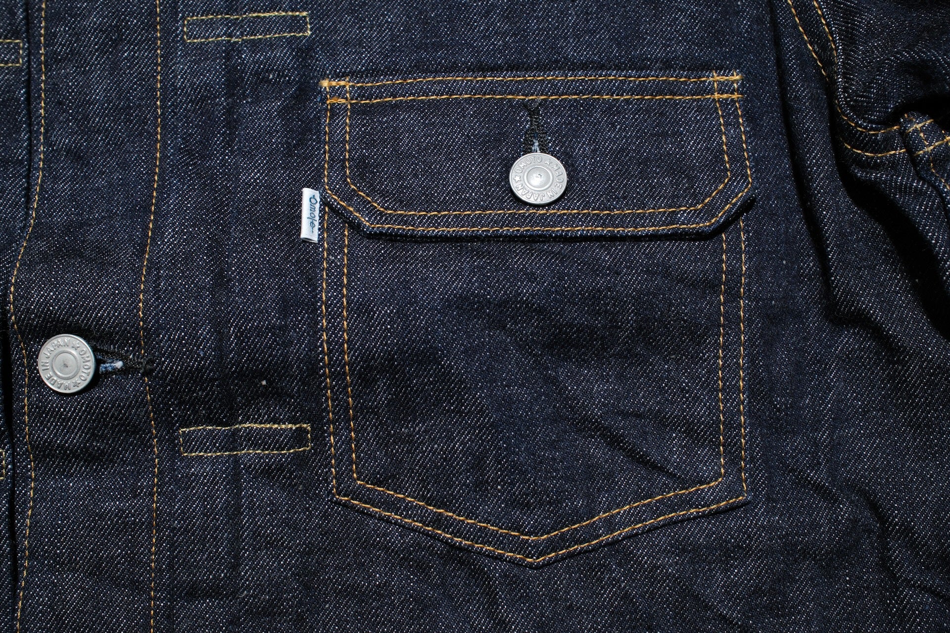 Omoto Denim 13.5oz Indigo Dyed “Ultimate-Comfort” Modified Type 2 Denim Jacket