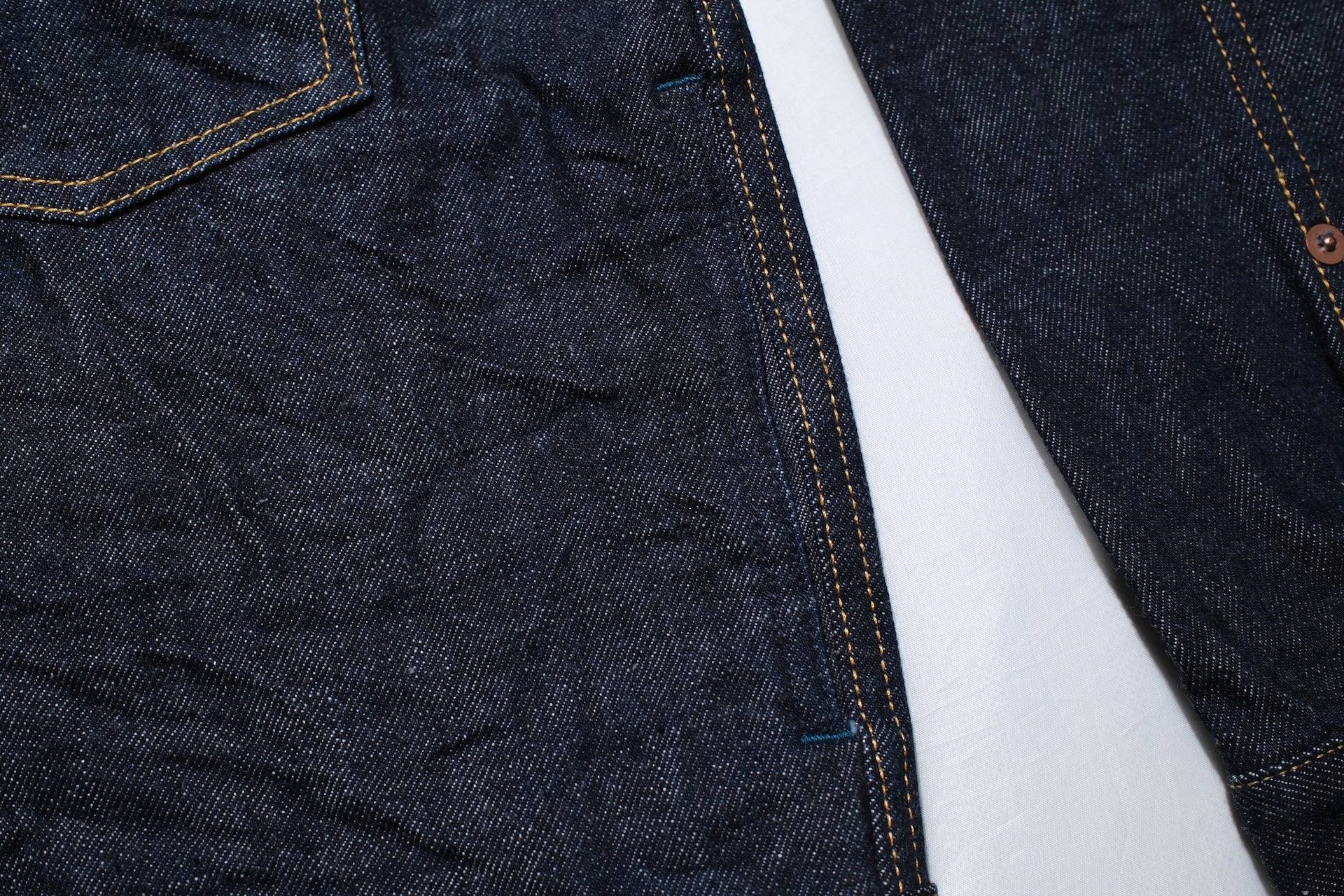 Omoto Denim 13.5oz Indigo Dyed “Ultimate-Comfort” Modified Type 2 Denim Jacket