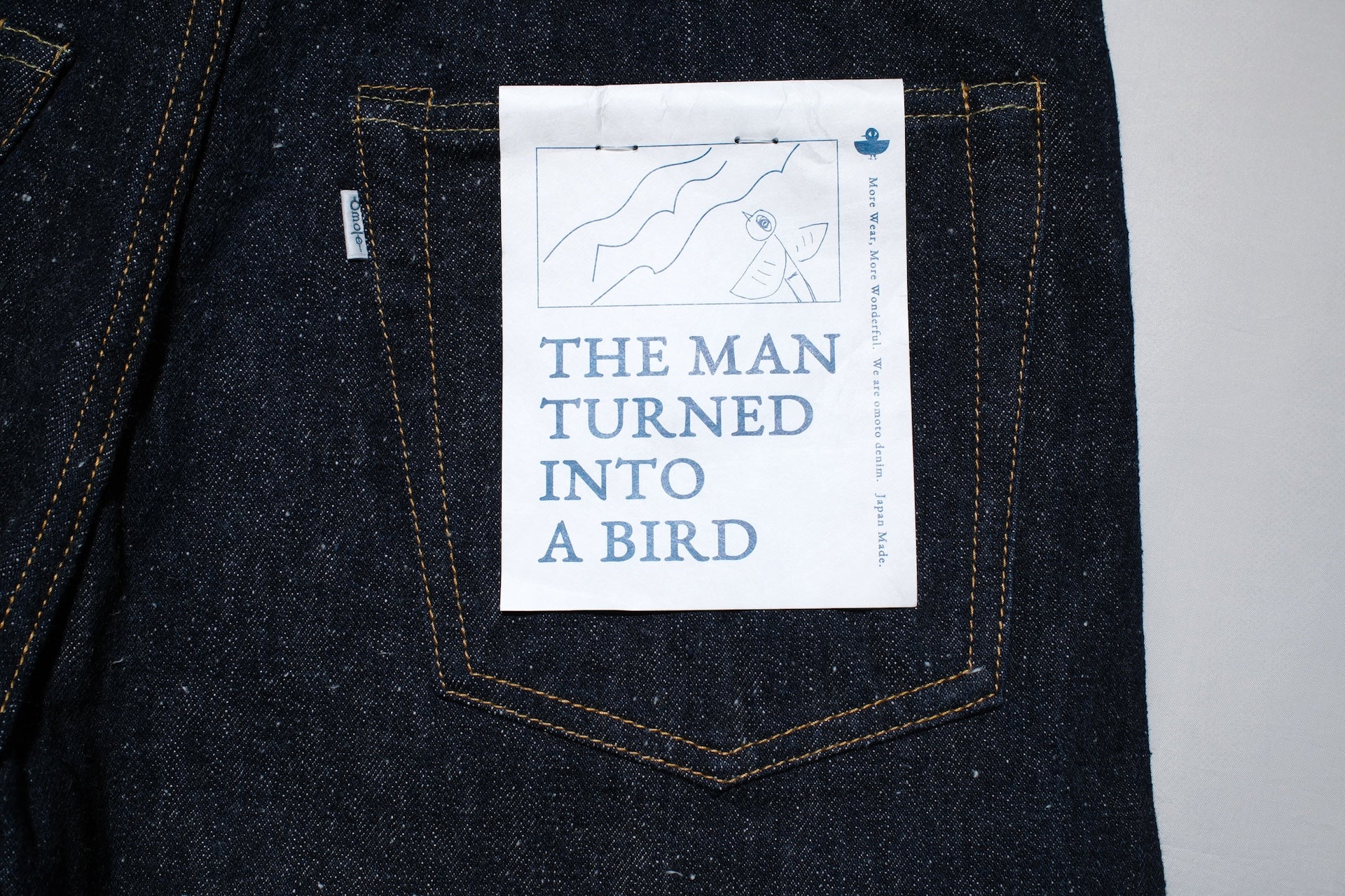 Omoto Denim 16oz Indigo Dyed “Super-Nep” 0612 Denim (Modern Straight fit)