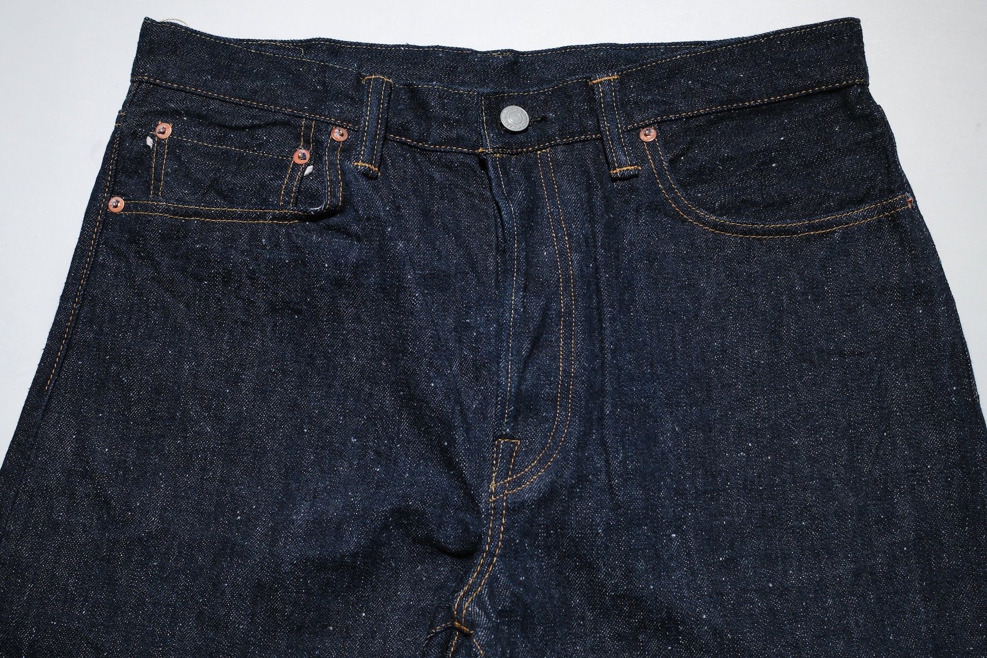 Omoto Denim 16oz Indigo Dyed “Super-Nep” 0612 Denim (Modern Straight fit)