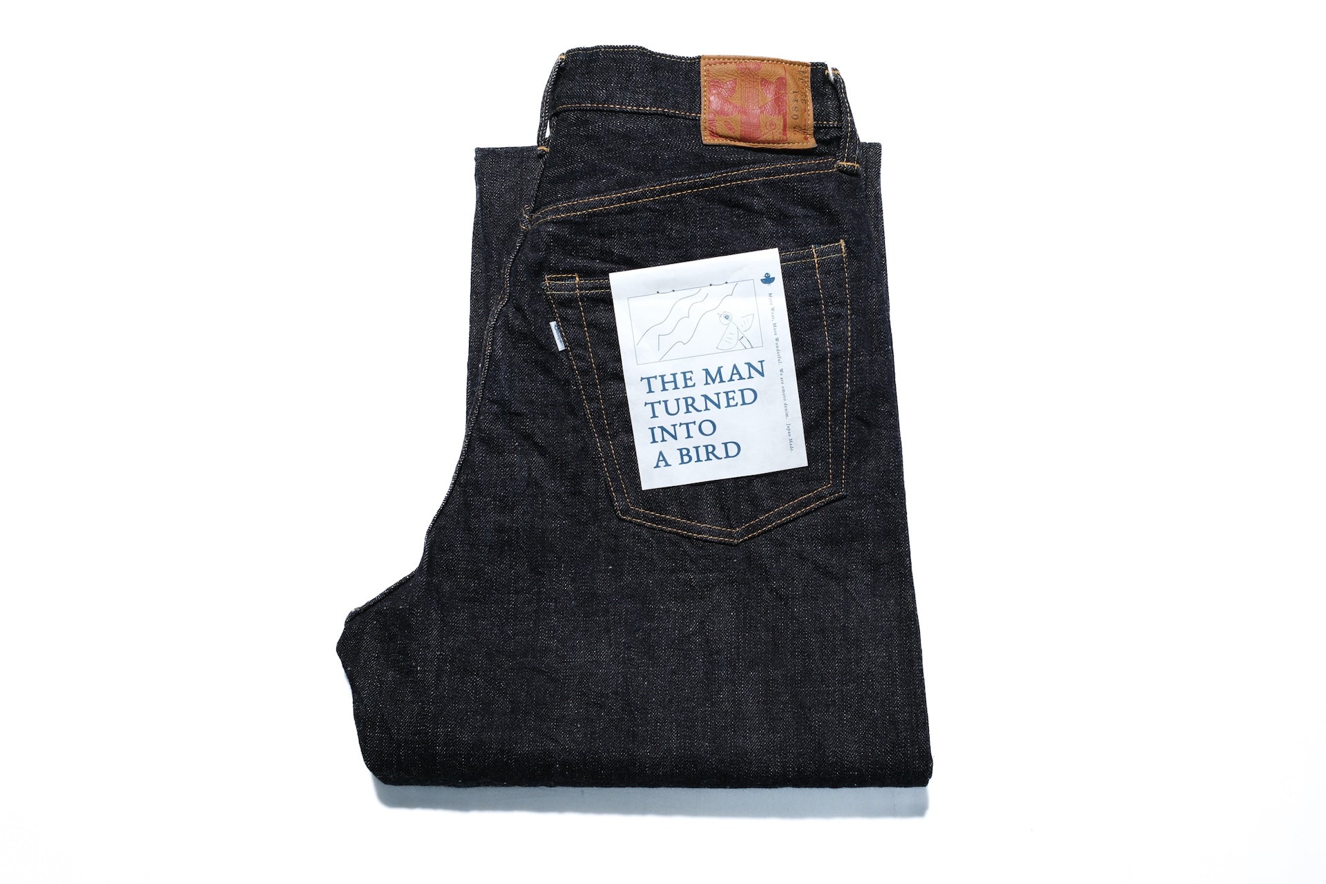 Omoto Denim 15.5oz Indigo Dyed “Neo-Slub” 0811 Denim (Loose fit)