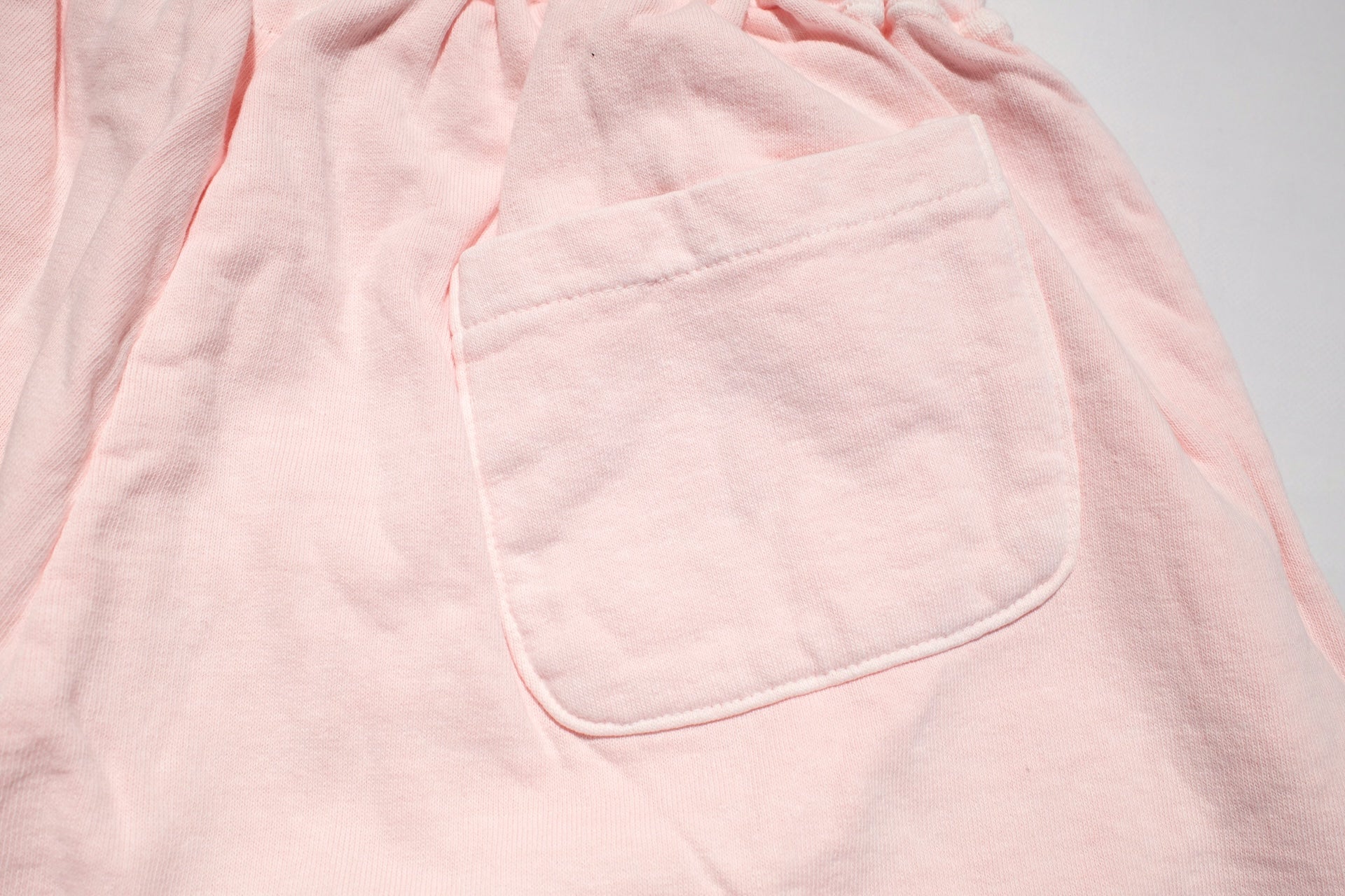 Dubble Works Tubular 'Pigment Dyed' Sweat Shorts (Salmon Pink)