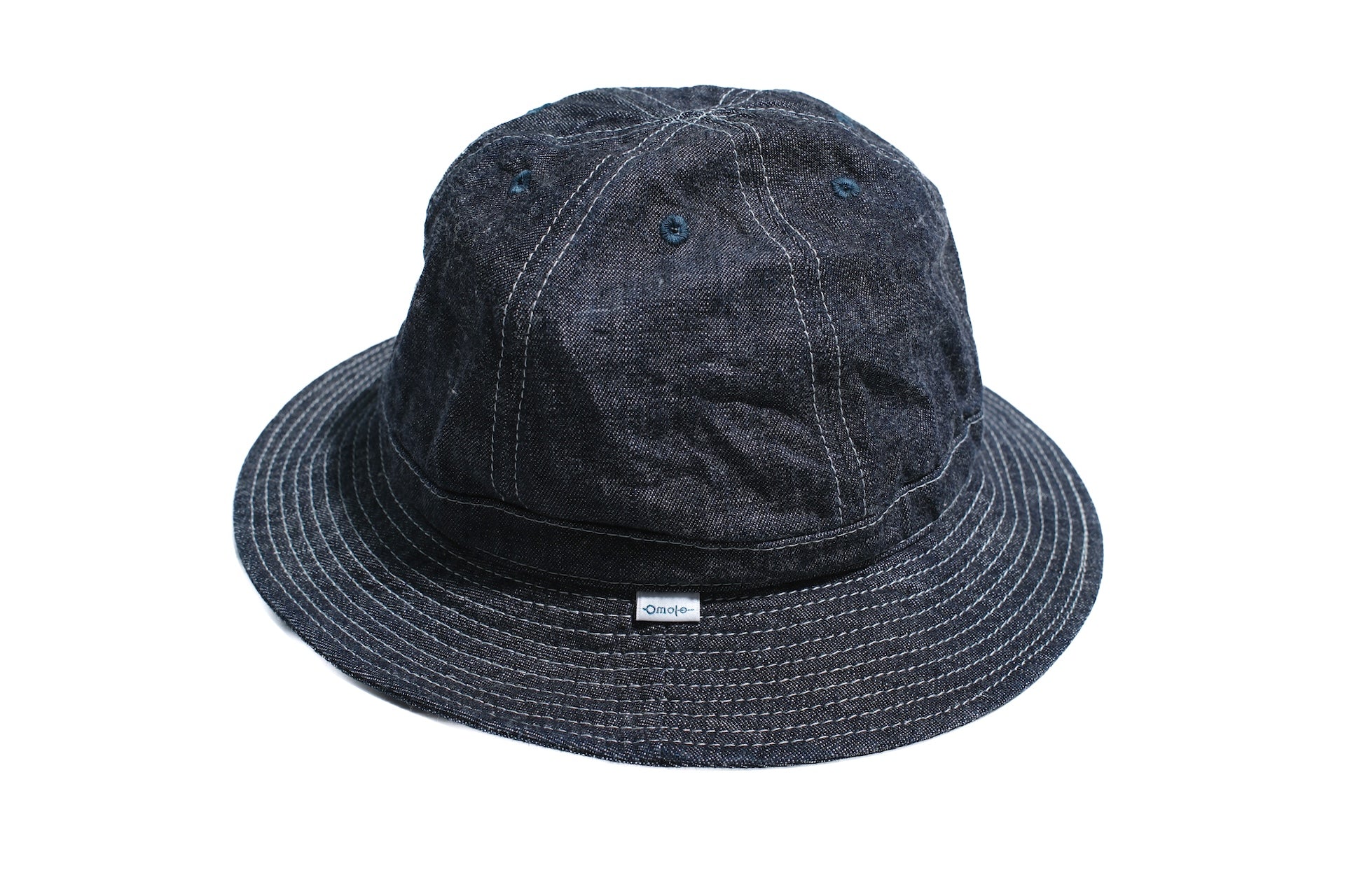 Omoto Denim 10oz Indigo Dyed “Weapon Denim” Jungle Hat