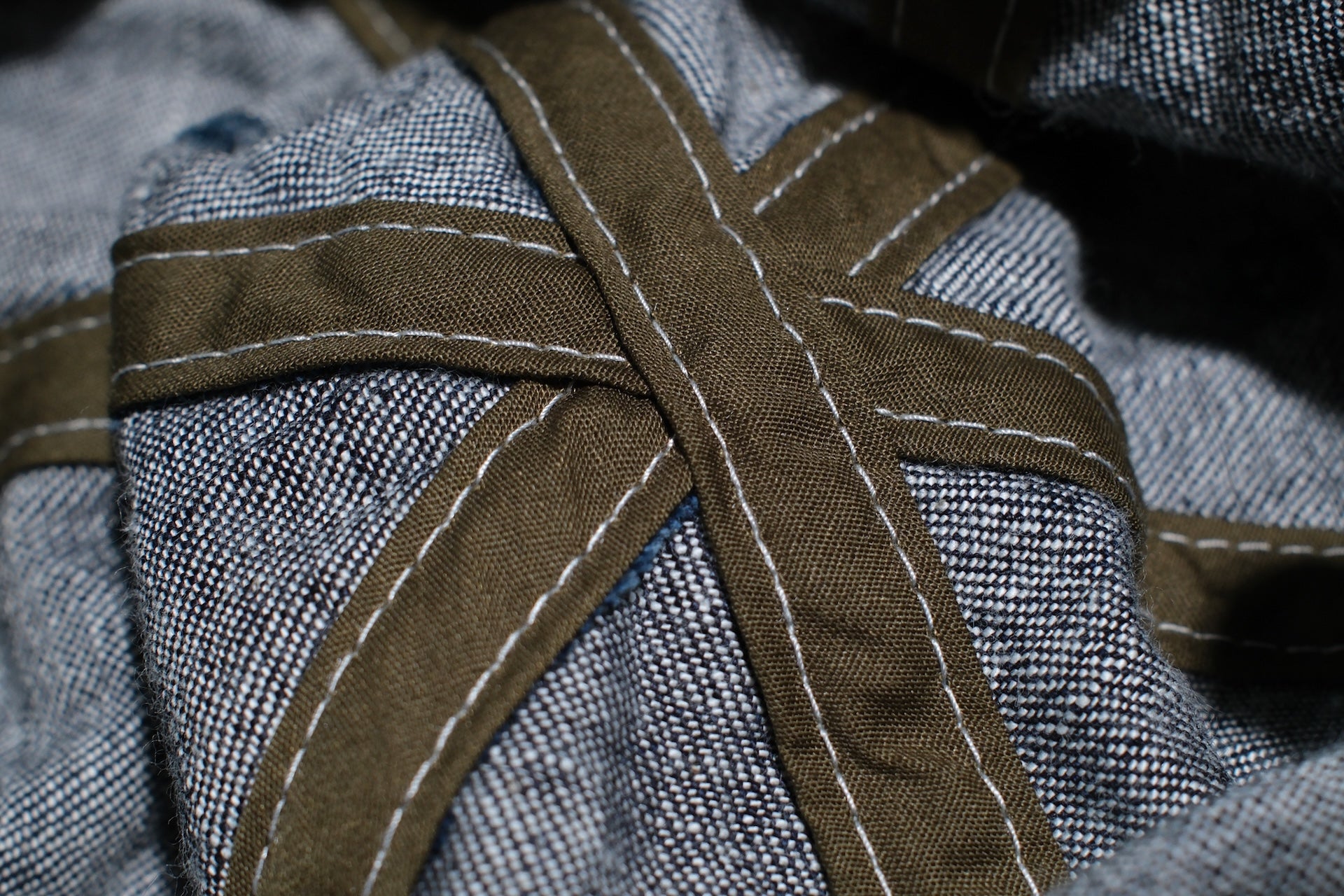 Omoto Denim 10oz Indigo Dyed “Weapon Denim” Jungle Hat