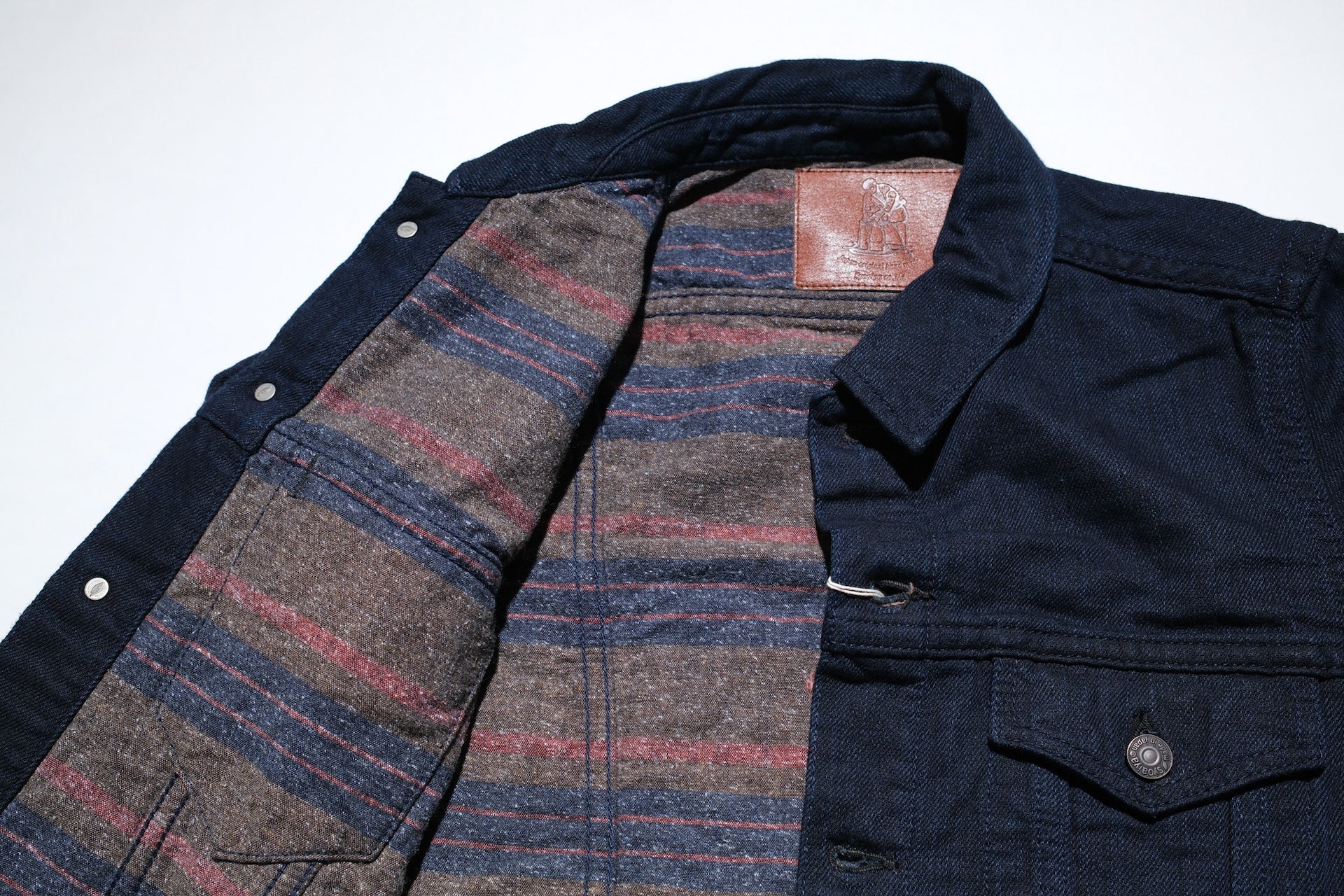 Pure Blue Japan Indigo Dyed "Double Face" Type 3 Denim Jacket