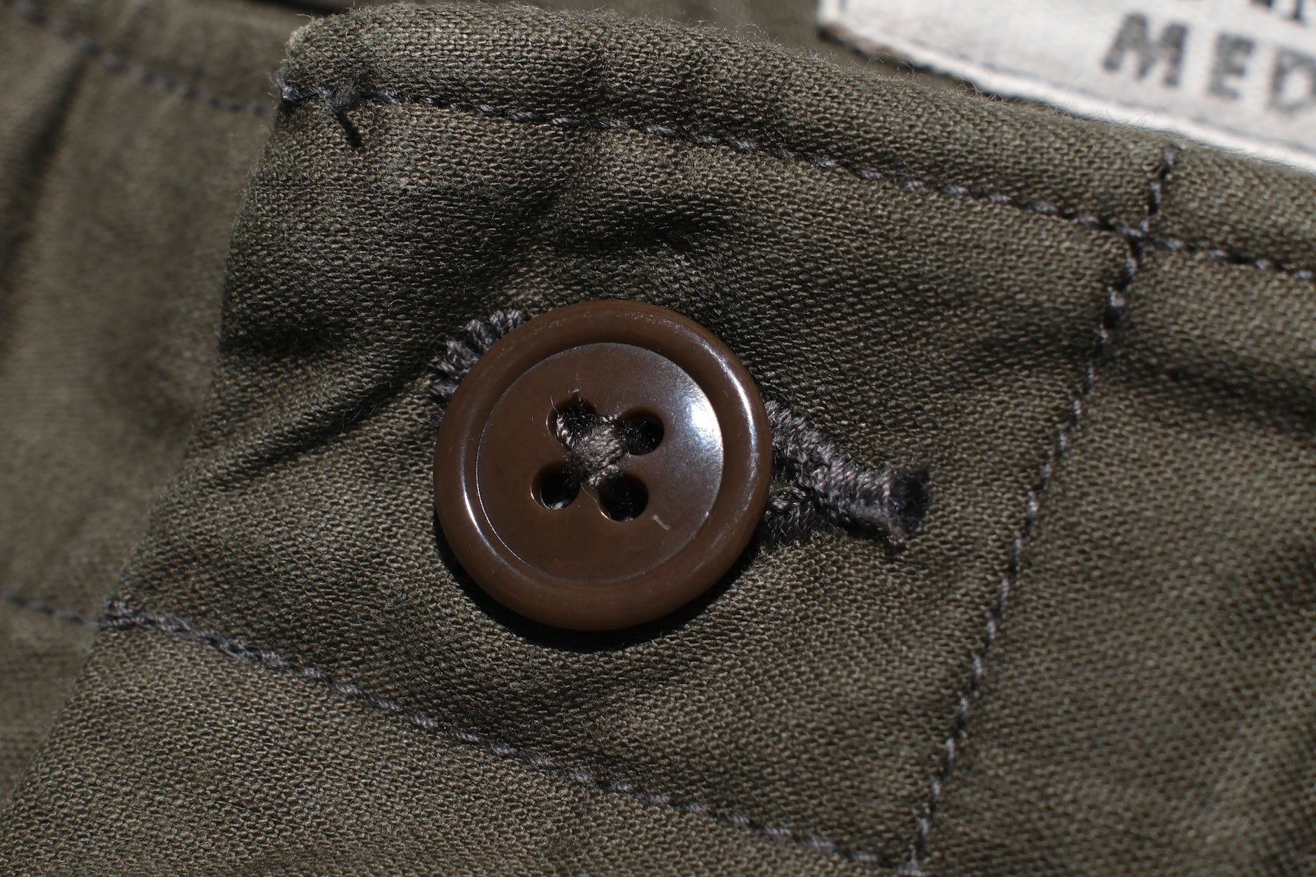 BONCOURA 12.5oz Back Satin US Army Utility Baker Pants (Olive)