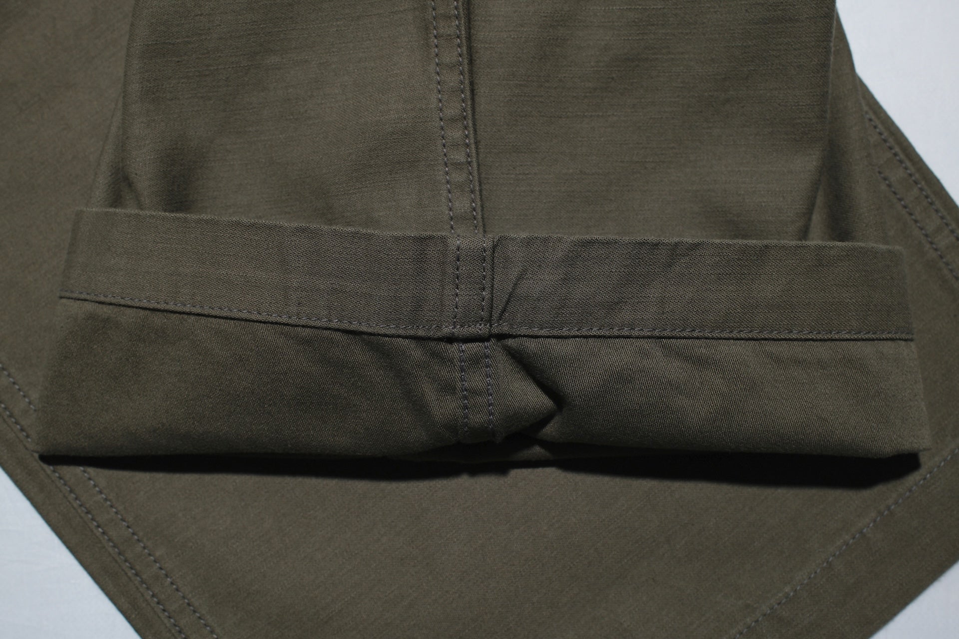 BONCOURA 12.5oz Back Satin US Army Utility Baker Pants (Olive)