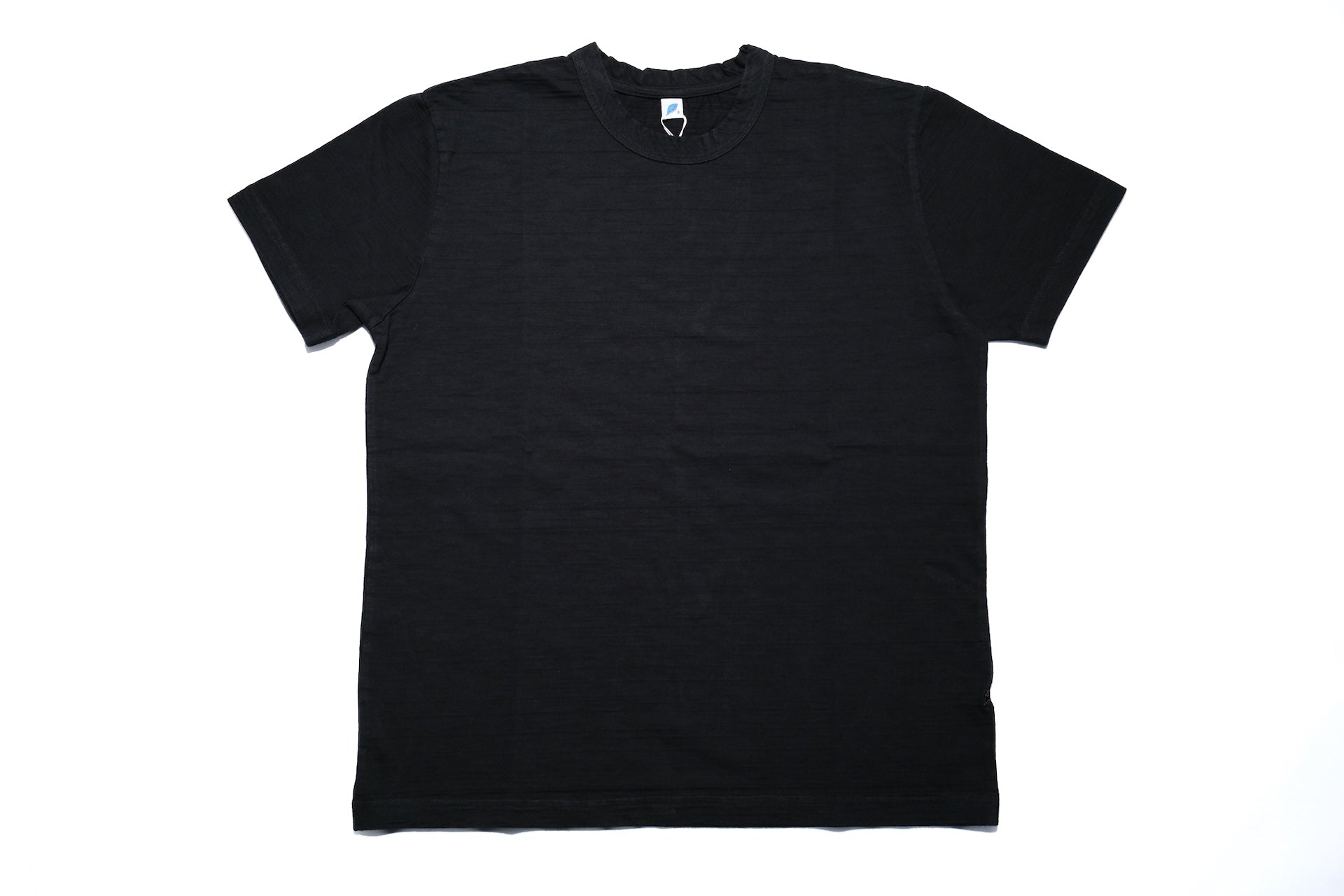 Pure Blue Japan 8oz "Slub Yarn" S/S Tee (Solid Black)