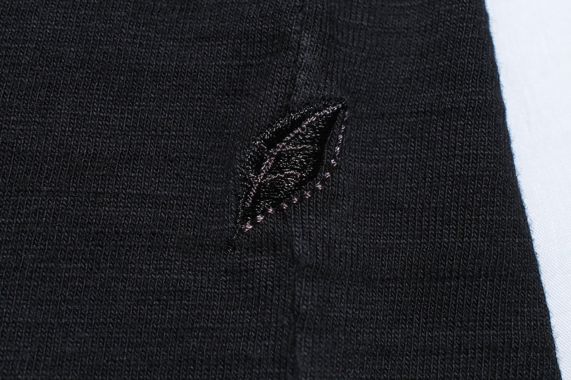 Pure Blue Japan 8oz "Slub Yarn" S/S Tee (Solid Black)