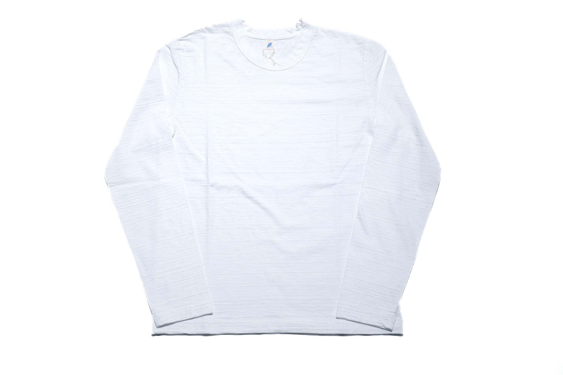 Pure Blue Japan 8oz "Slub Yarn" L/S Tee (Off White)