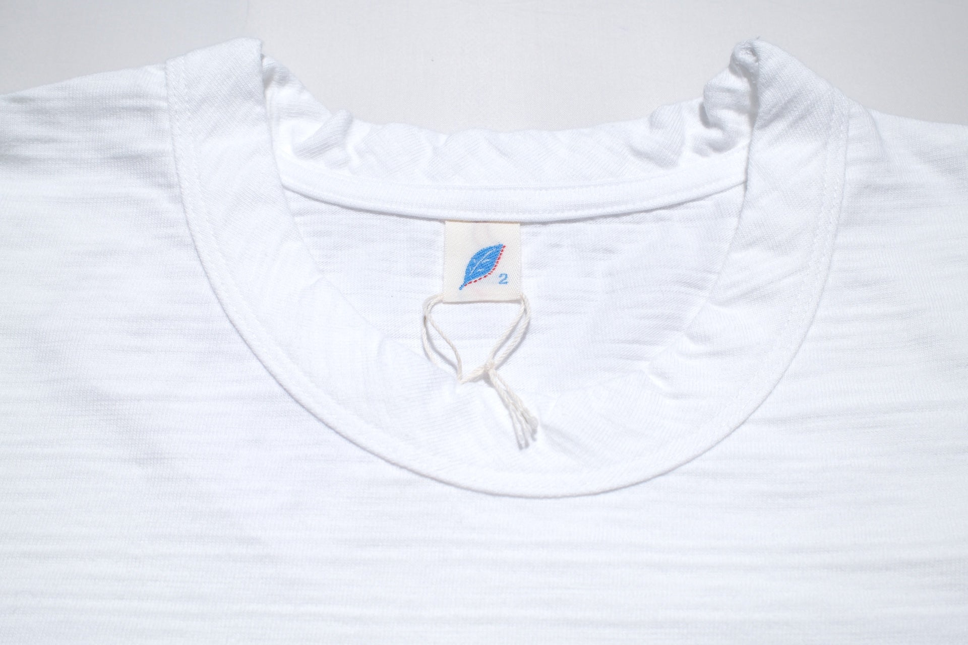 Pure Blue Japan 8oz "Slub Yarn" L/S Tee (Off White)