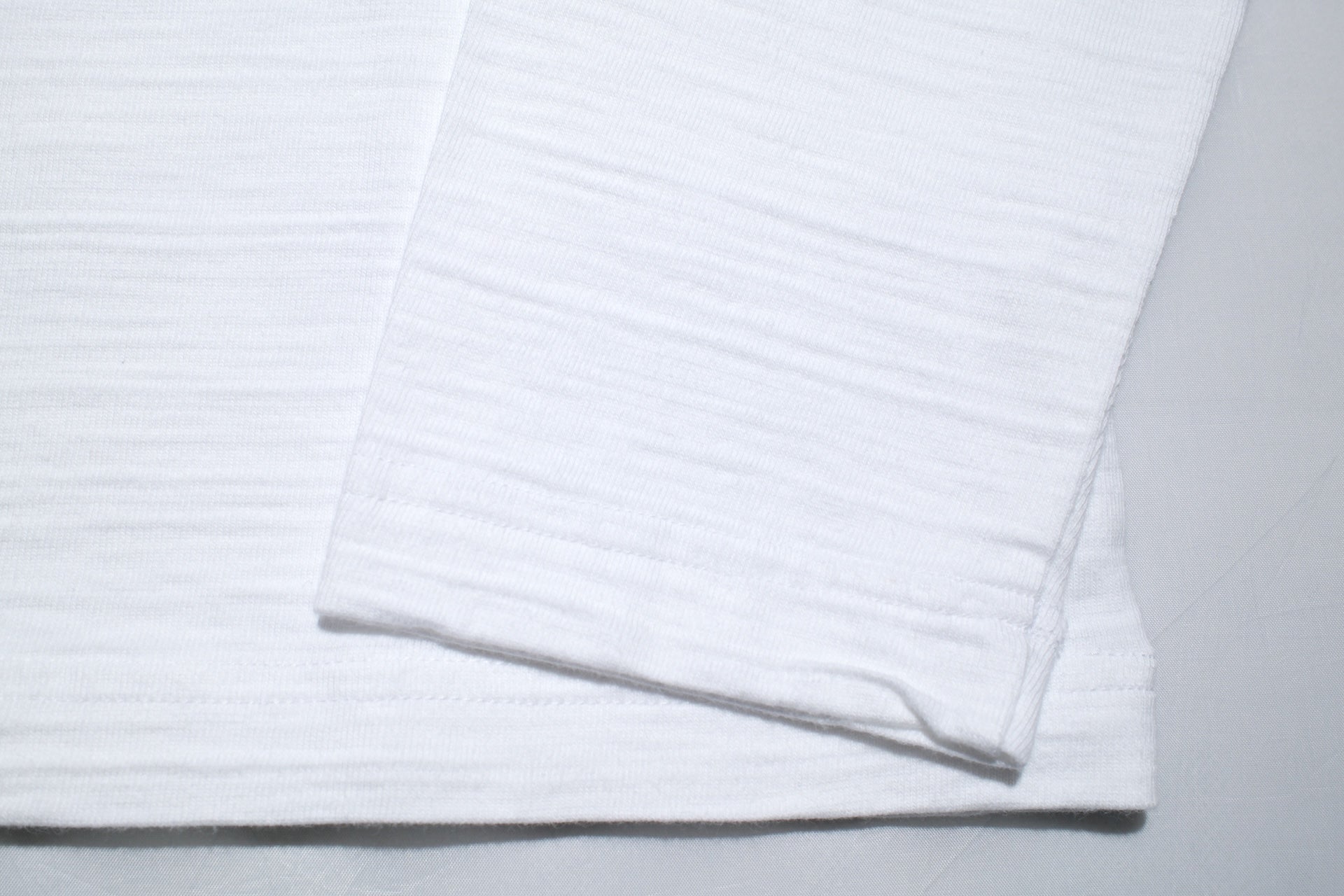 Pure Blue Japan 8oz "Slub Yarn" L/S Tee (Off White)