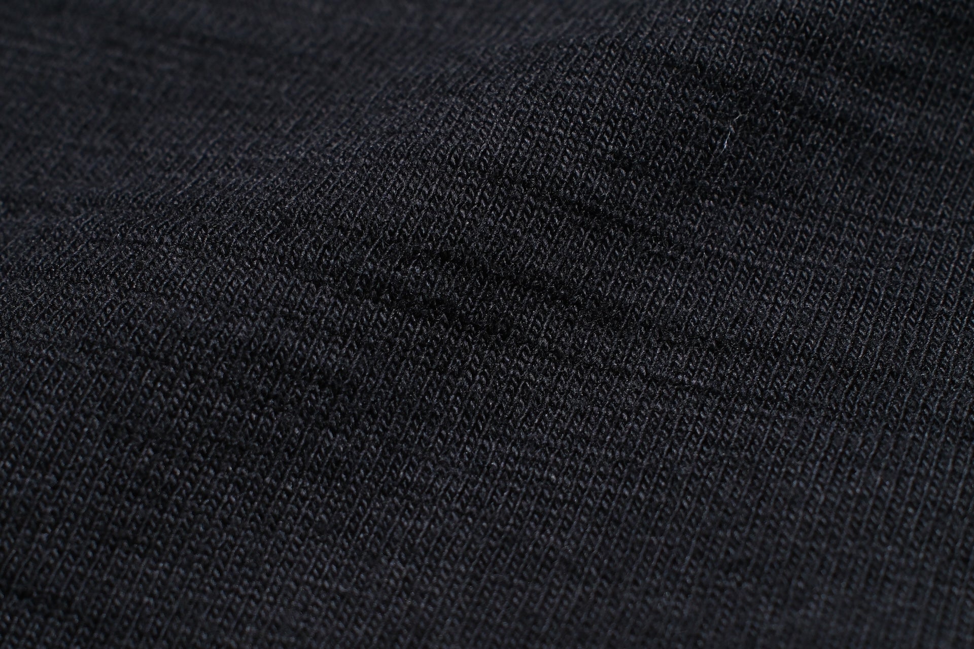 Pure Blue Japan 8oz "Slub Yarn" L/S Tee (Solid Black)