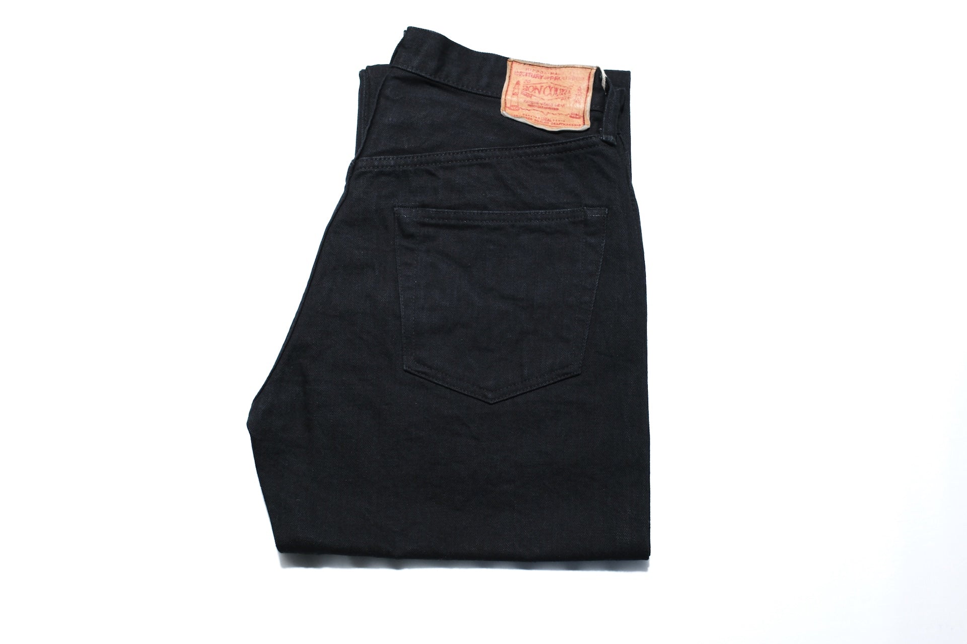 BONCOURA 15oz  "KUROGANE" Ultimate Black XX Denim (Limited Edition)