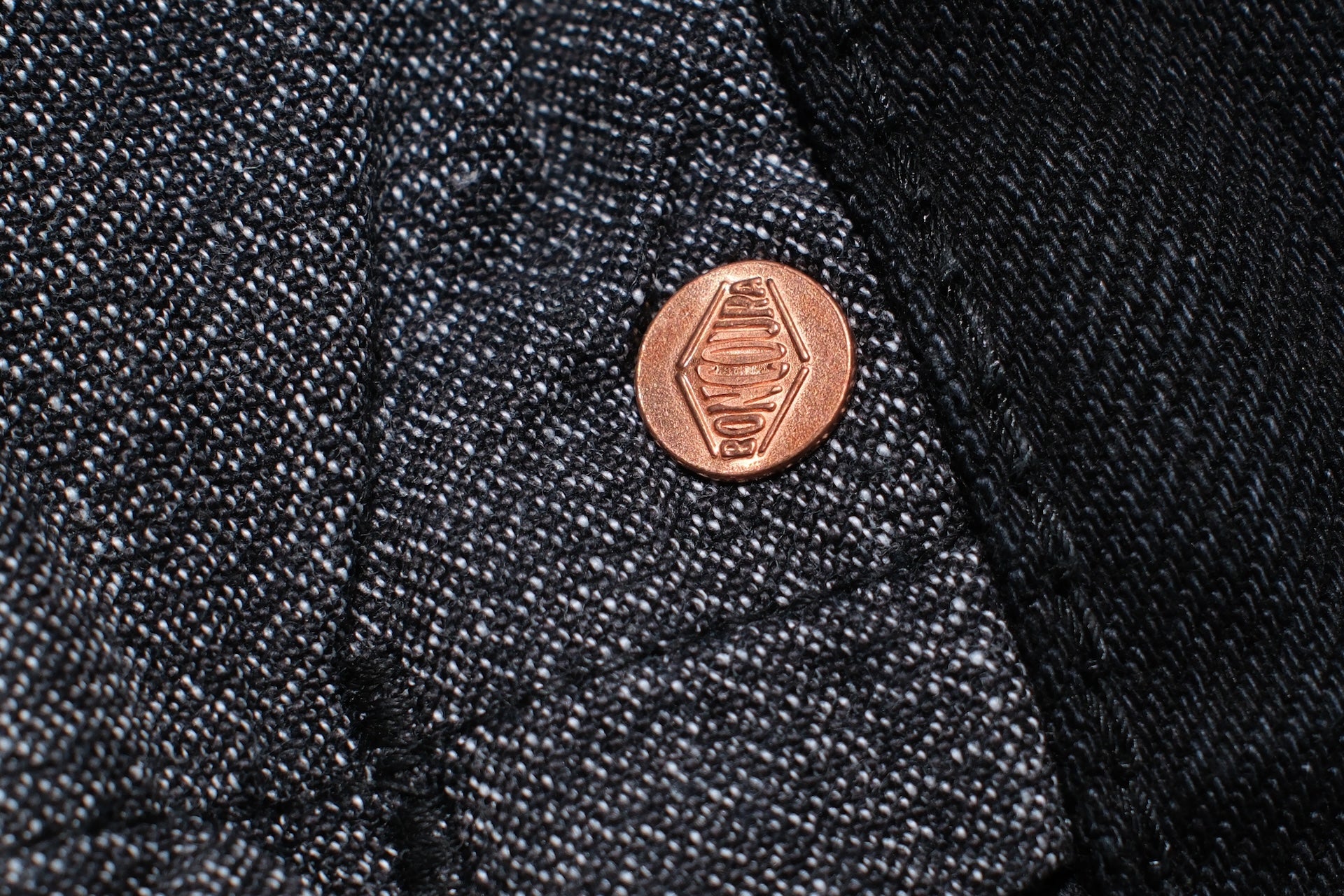 BONCOURA 15oz  "KUROGANE" Ultimate Black XX Denim (Limited Edition)