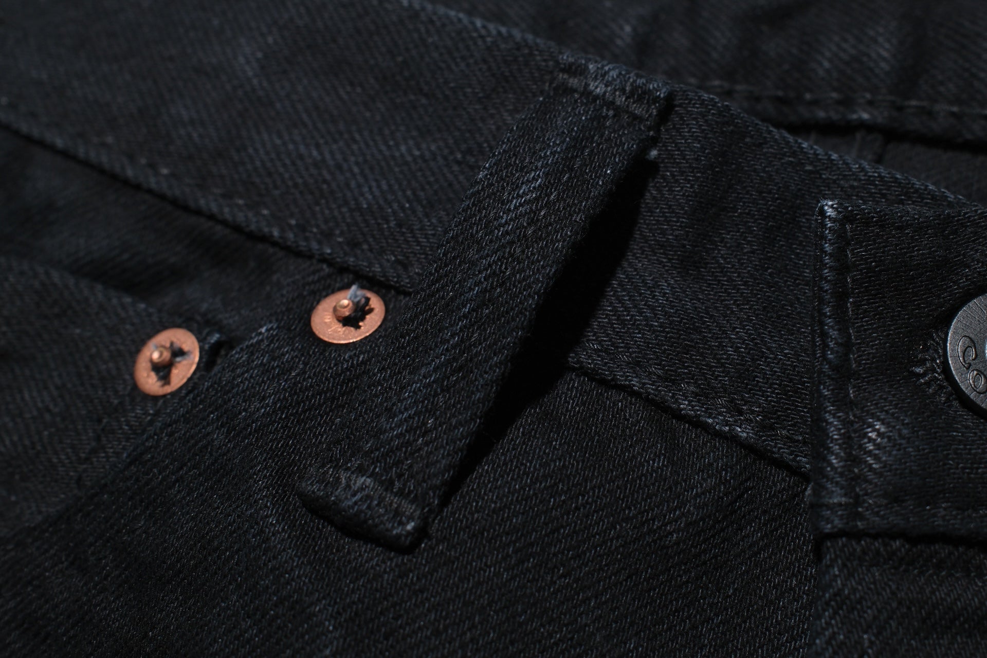 BONCOURA 15oz  "KUROGANE" Ultimate Black XX Denim (Limited Edition)