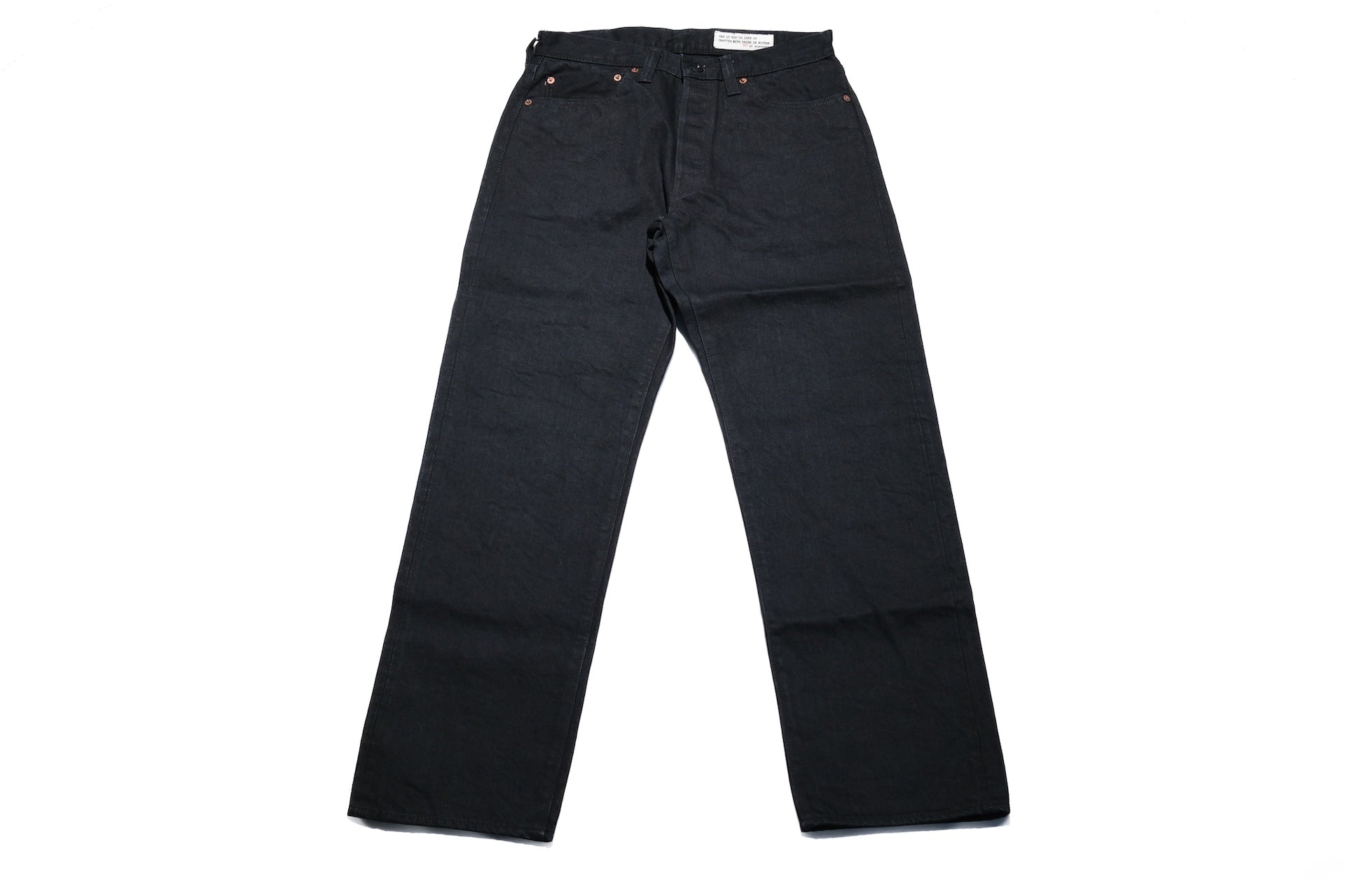 BONCOURA 15oz  "KUROGANE" Ultimate Black XX Denim (Limited Edition)