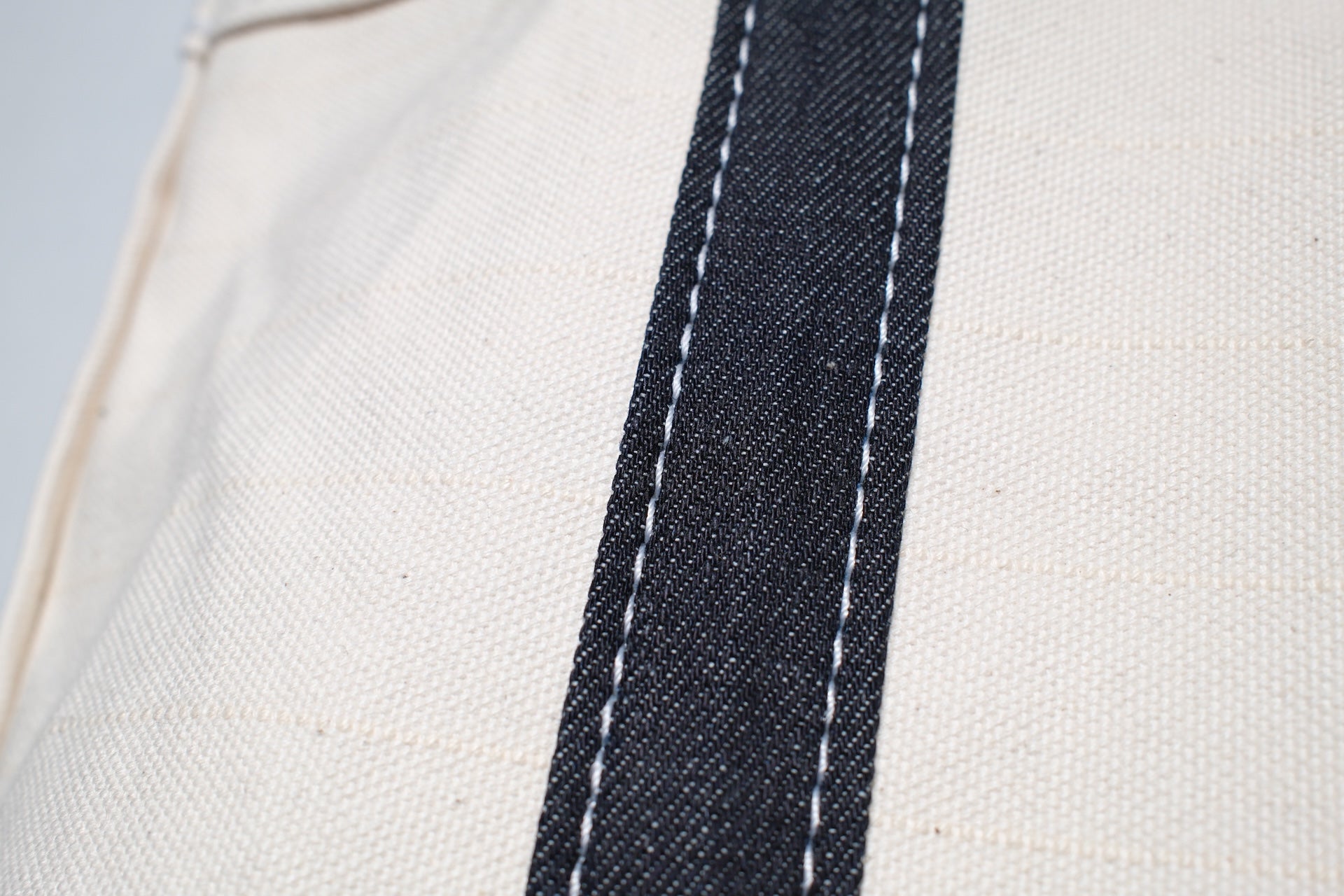 Omoto Denim “One Mile” Large Totebag (Natural Canvas)