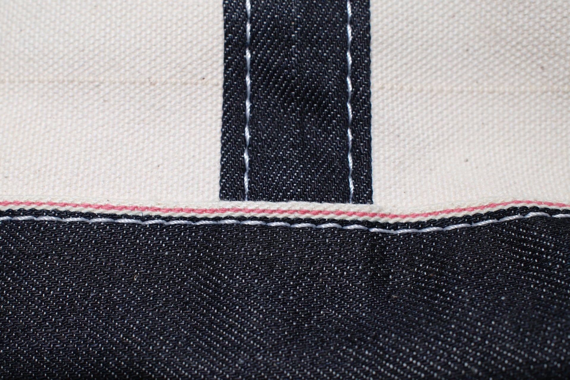 Omoto Denim “One Mile” Large Totebag (Natural Canvas)