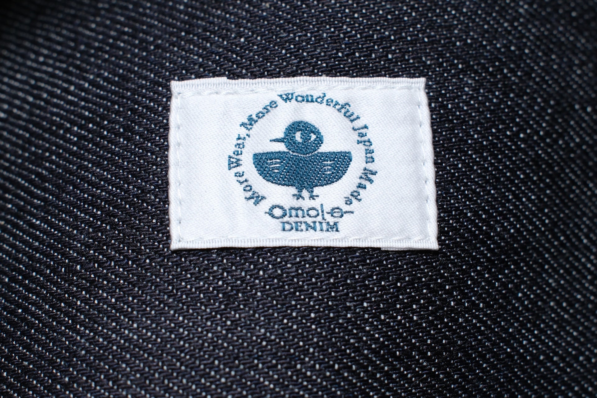 Omoto Denim “One Mile” Large Totebag (Indigo Denim)