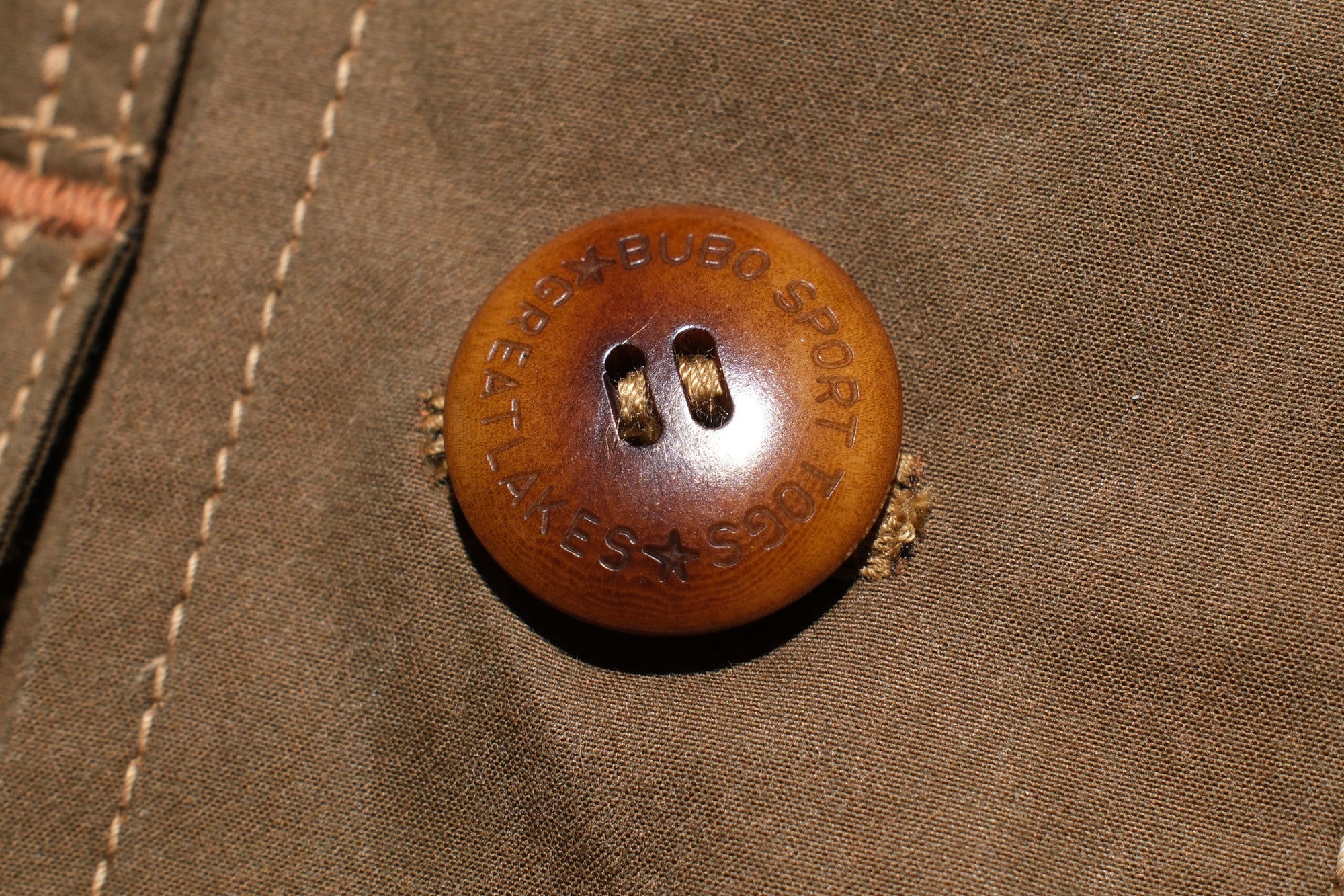 Freewheelers “WILDLIFE RANGER” High-Density Weathered Twill Outdoor Jacket (Khaki Olive)