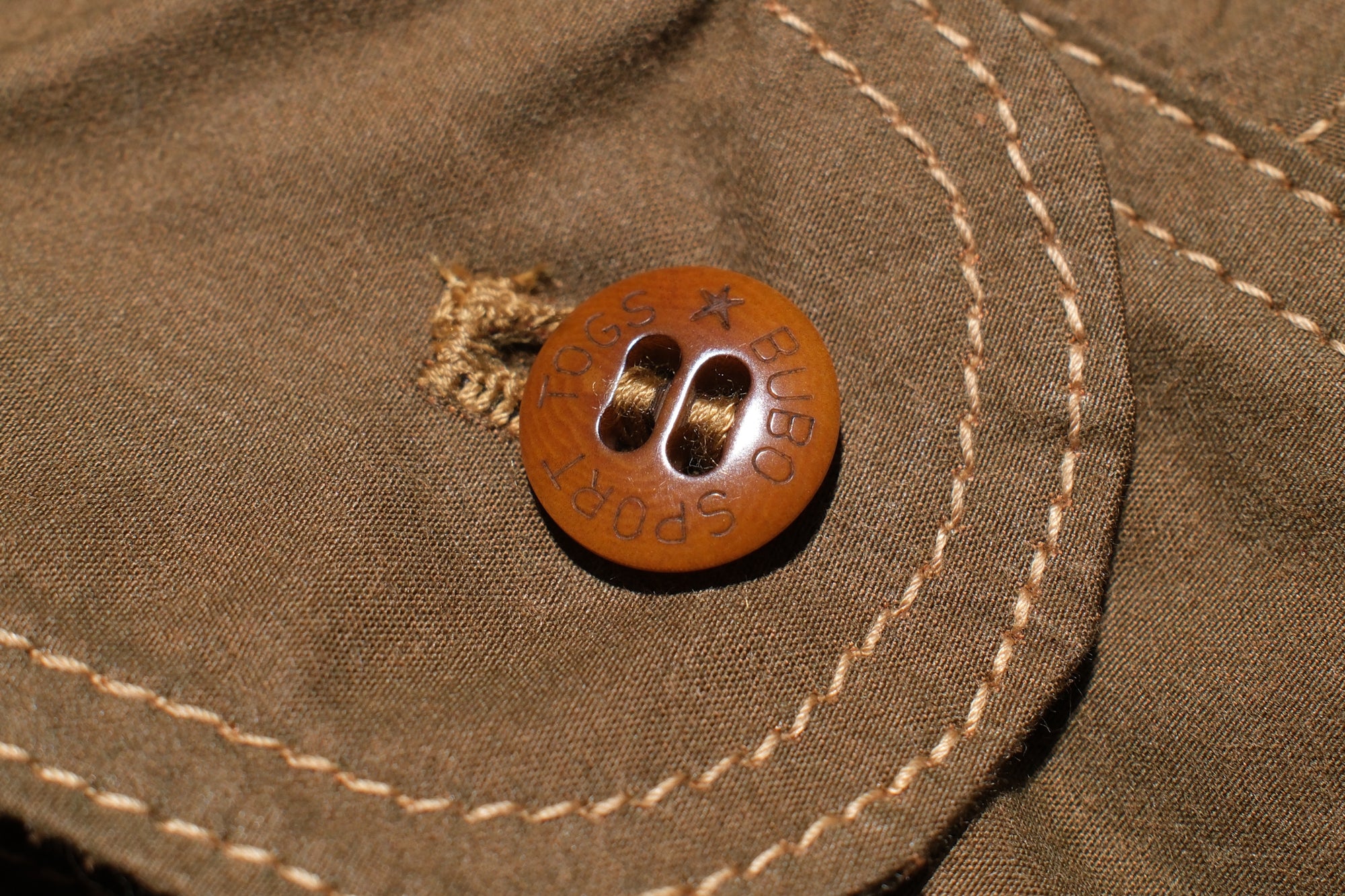 Freewheelers “WILDLIFE RANGER” High-Density Weathered Twill Outdoor Jacket (Khaki Olive)