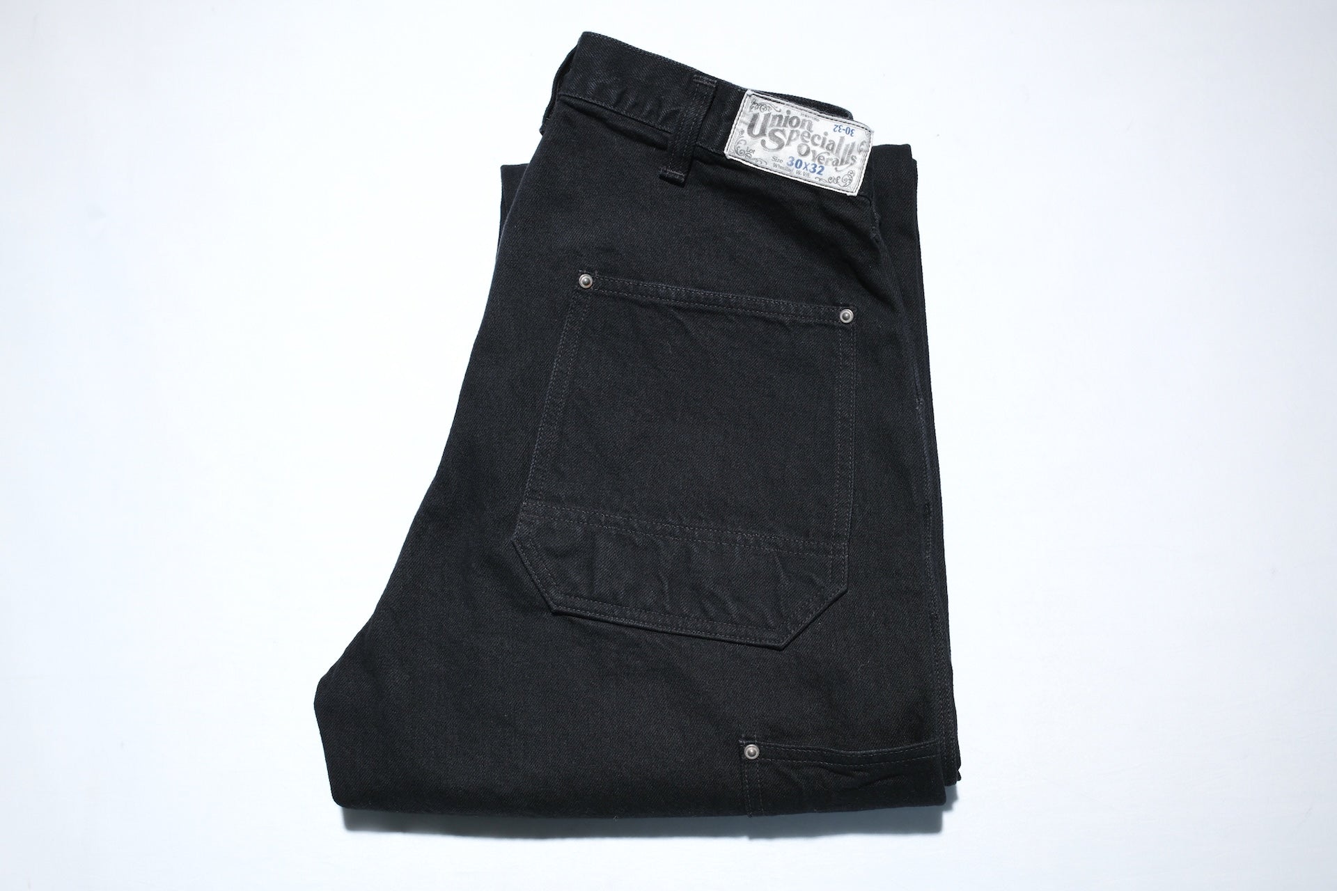 Freewheelers 11oz Duck Canvas “Bakersfield” Trousers (Rude Black)