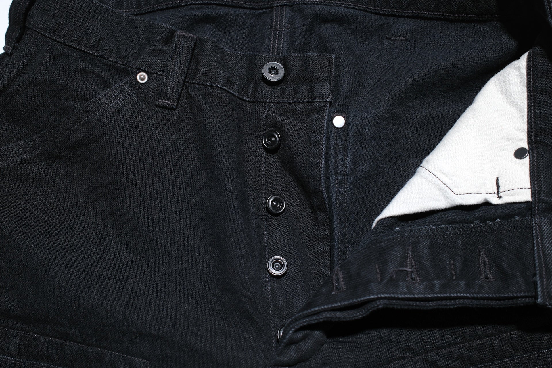 Freewheelers 11oz Duck Canvas “Bakersfield” Trousers (Rude Black)