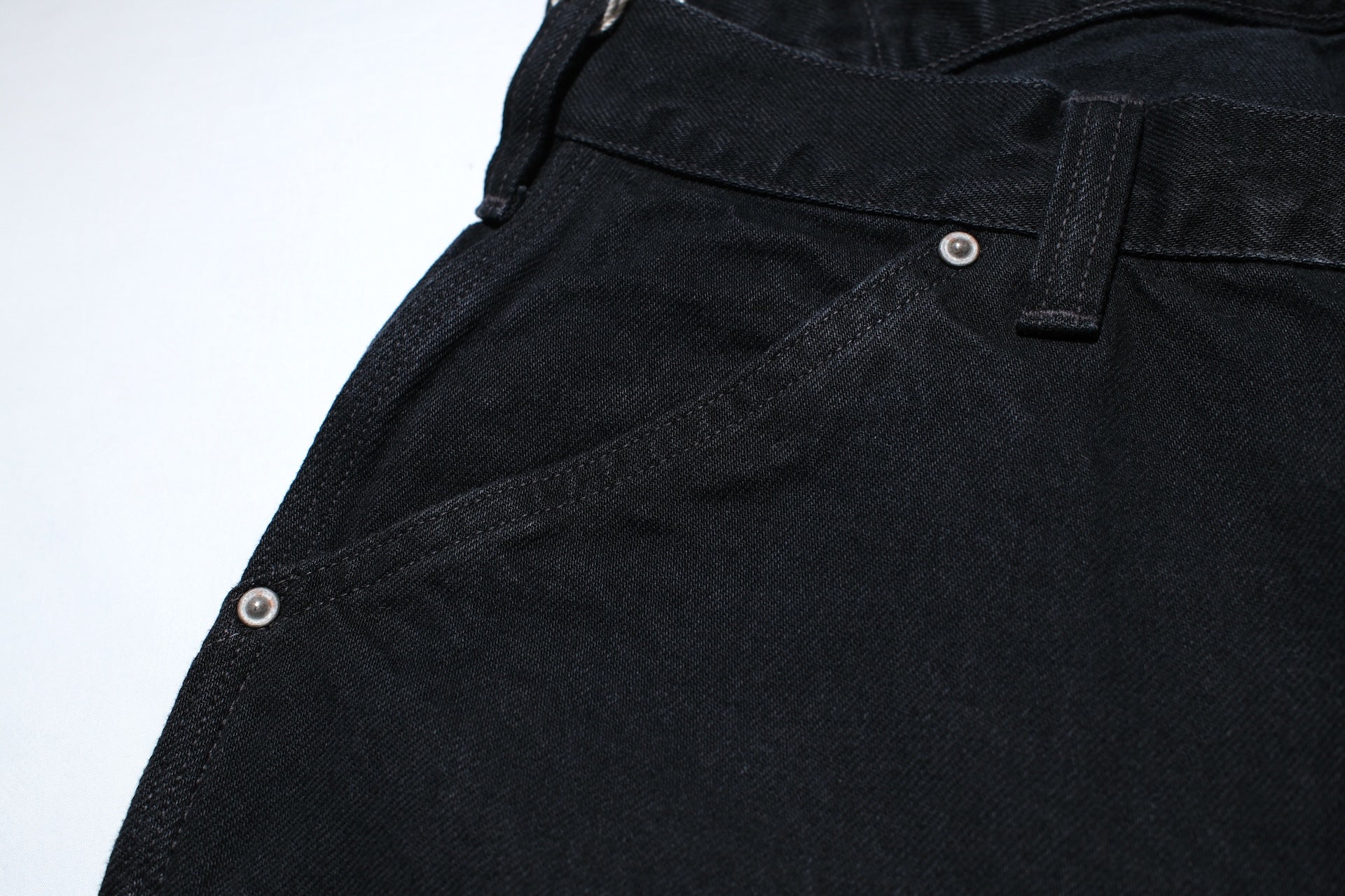 Freewheelers 11oz Duck Canvas “Bakersfield” Trousers (Rude Black)