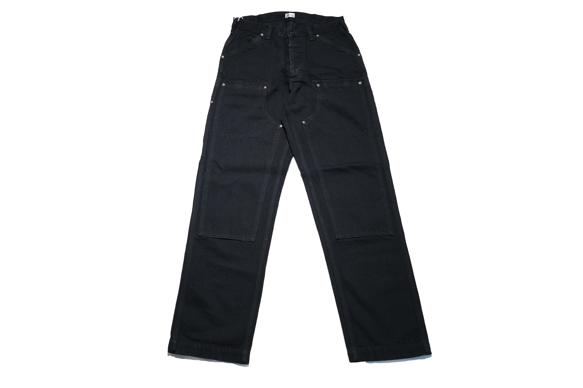 Freewheelers 11oz Duck Canvas “Bakersfield” Trousers (Rude Black)