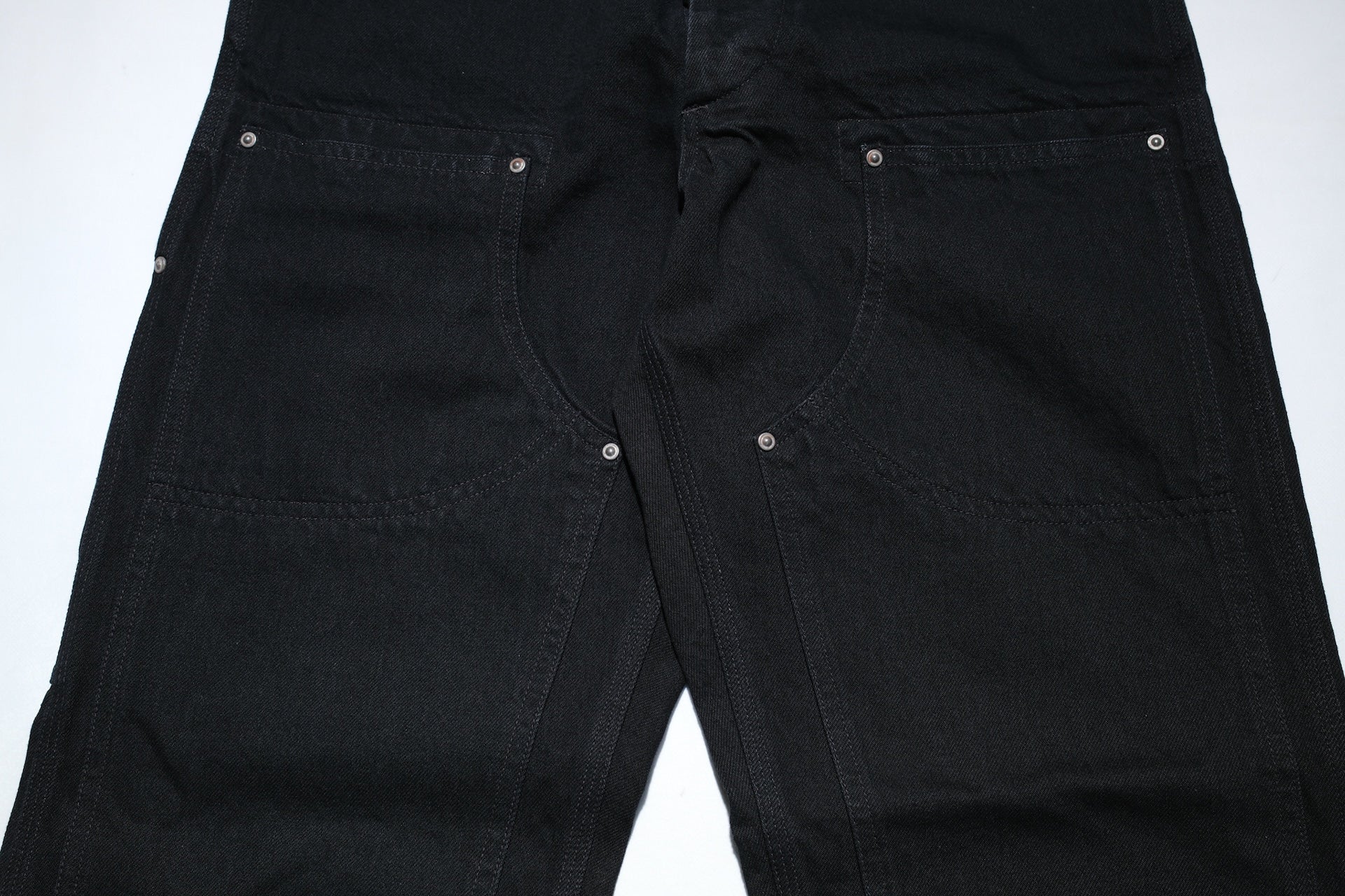 Freewheelers 11oz Duck Canvas “Bakersfield” Trousers (Rude Black)