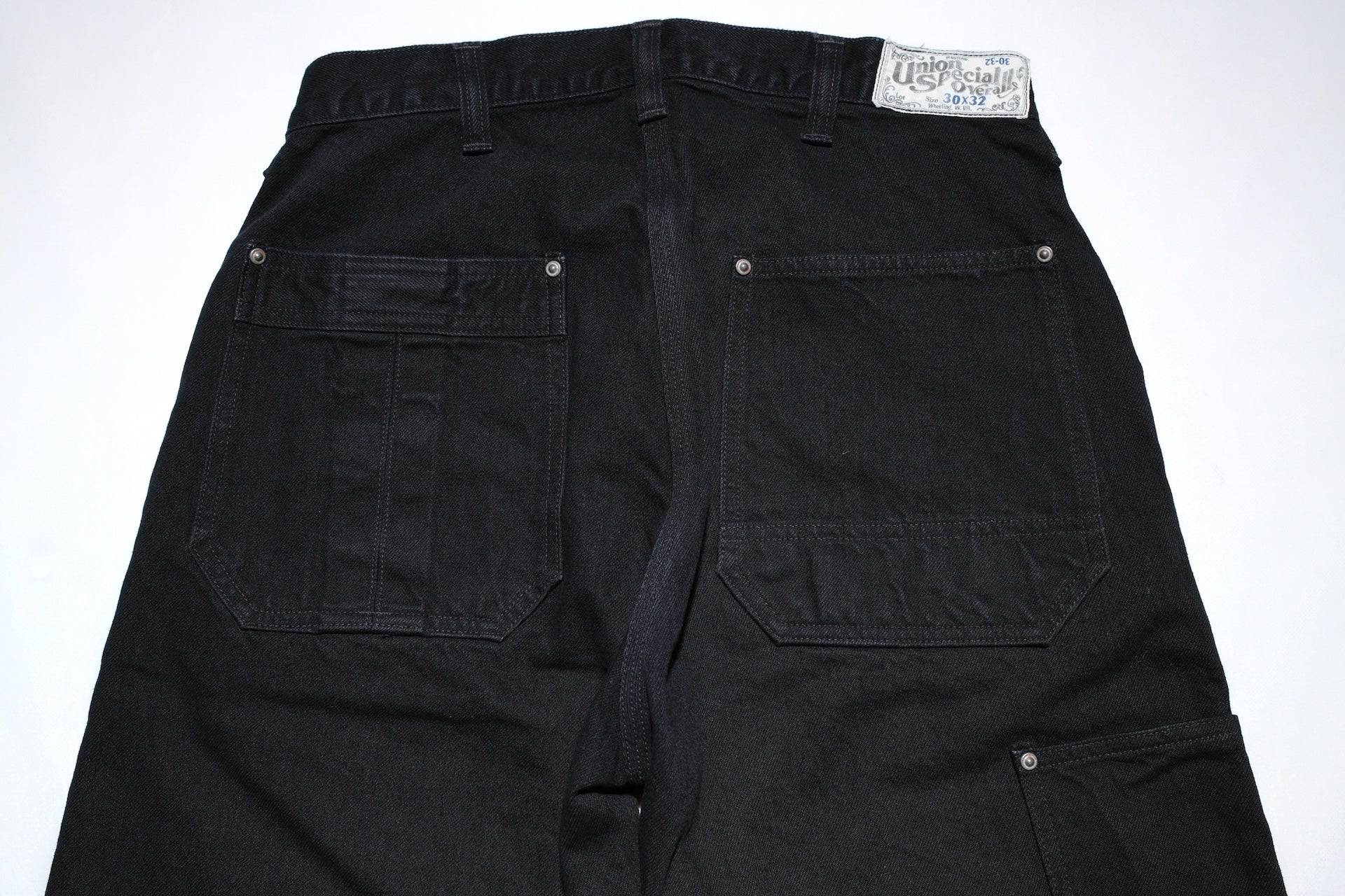 Freewheelers 11oz Duck Canvas “Bakersfield” Trousers (Rude Black)