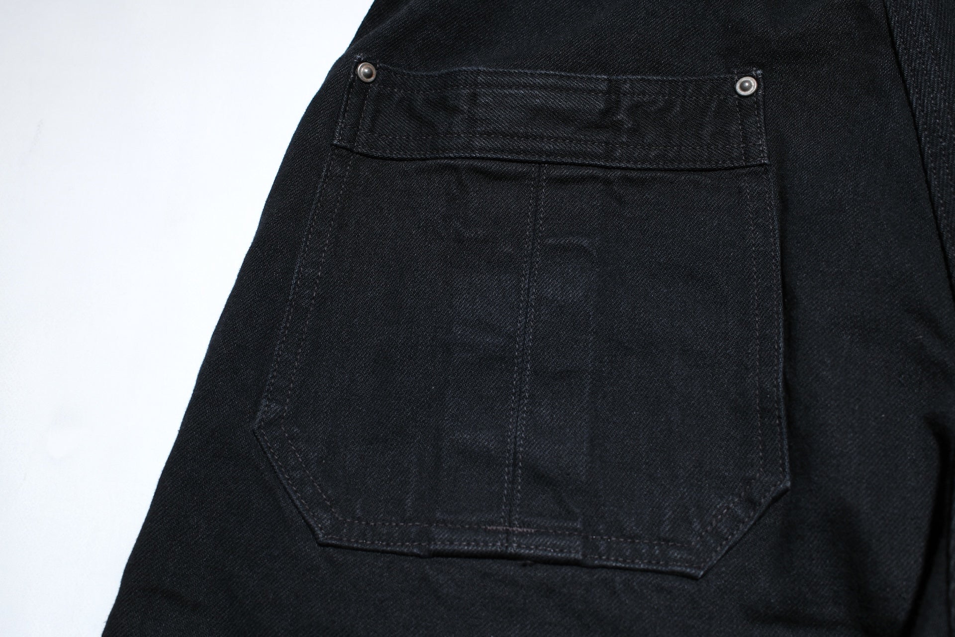 Freewheelers 11oz Duck Canvas “Bakersfield” Trousers (Rude Black)