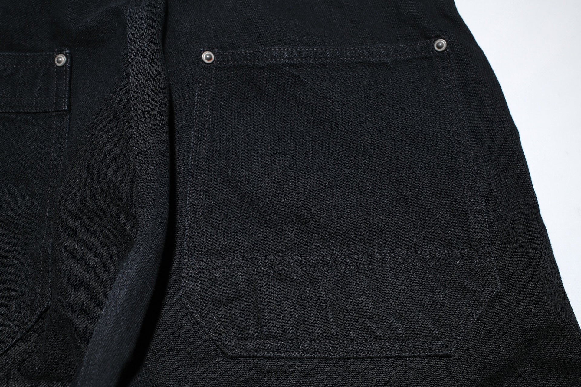 Freewheelers 11oz Duck Canvas “Bakersfield” Trousers (Rude Black)