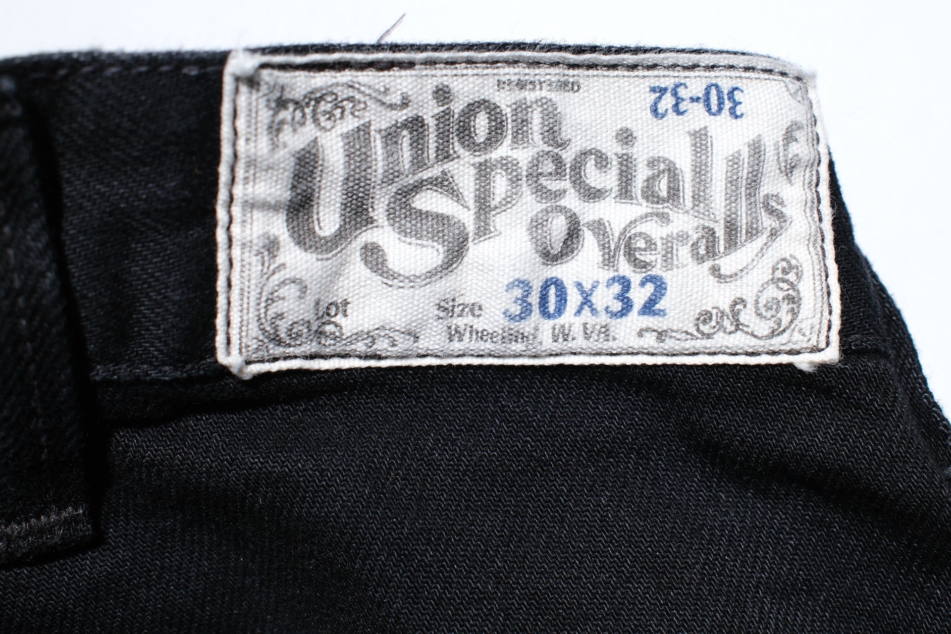 Freewheelers 11oz Duck Canvas “Bakersfield” Trousers (Rude Black)