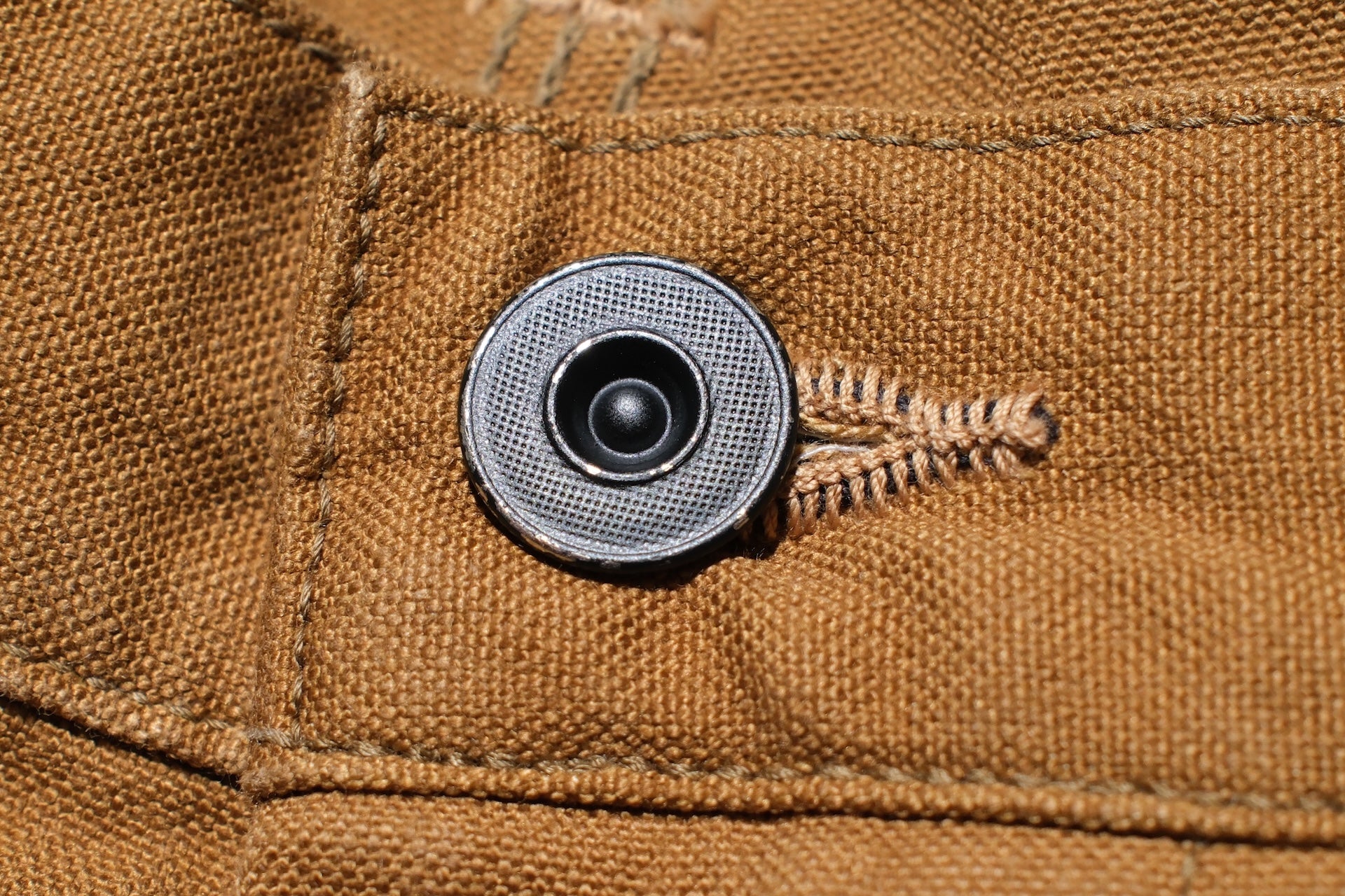 Freewheelers 11oz Duck Canvas “Bakersfield” Trousers (Yellow Brown)