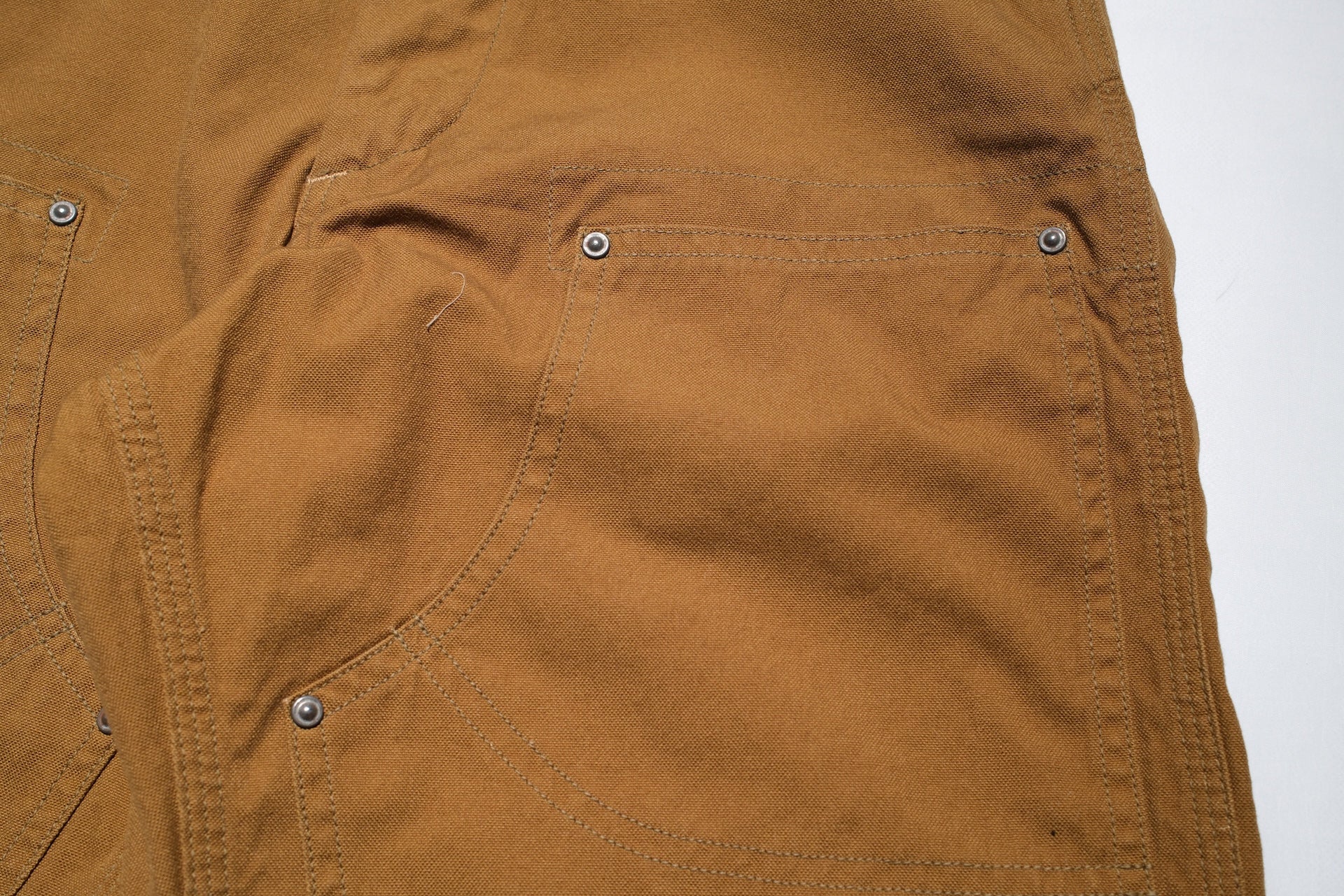 Freewheelers 11oz Duck Canvas “Bakersfield” Trousers (Yellow Brown)