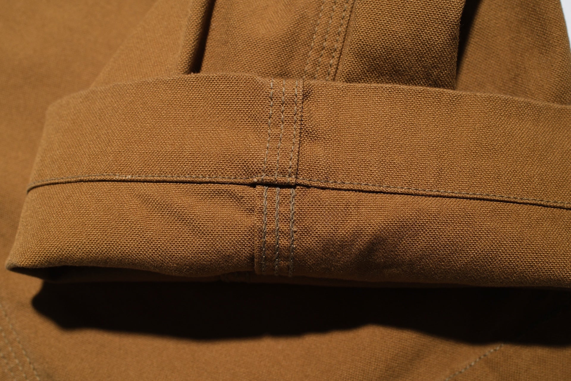 Freewheelers 11oz Duck Canvas “Bakersfield” Trousers (Yellow Brown)